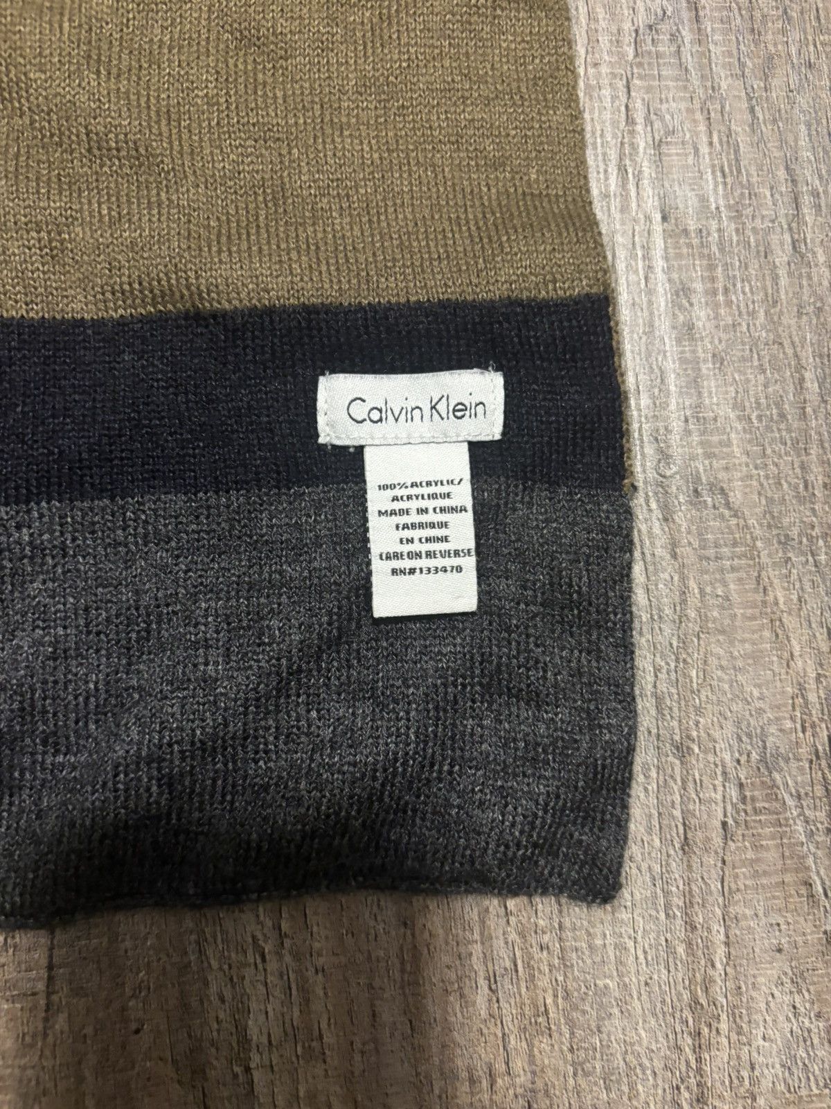 Calvin Klein Calvin Klein Scarf Size ONE SIZE - 2 Thumbnail