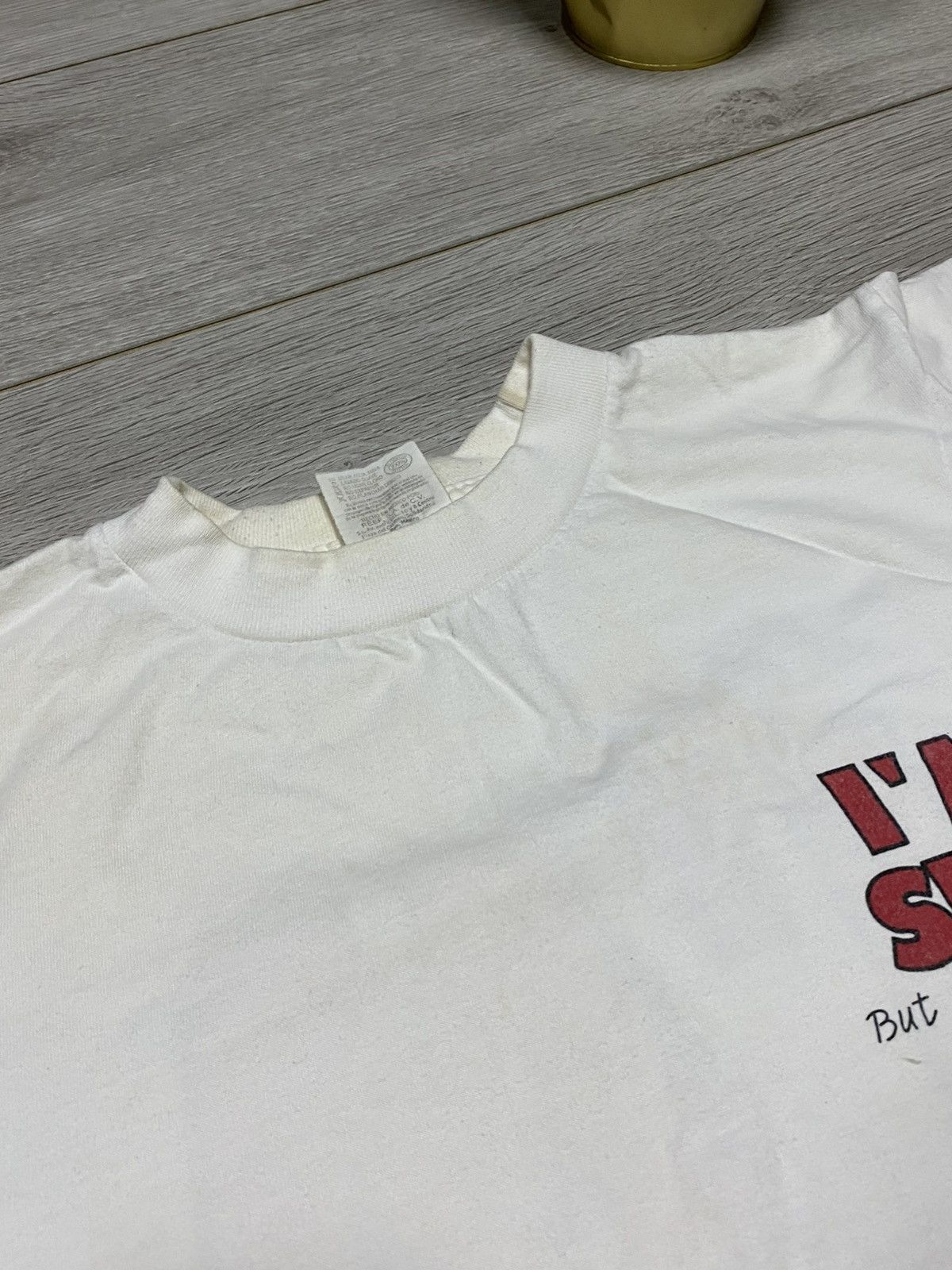 Vintage I’m shy but I’ve got a big dick Cancun Mexico tee humor porn Size US M / EU 48-50 / 2 - 10 Thumbnail