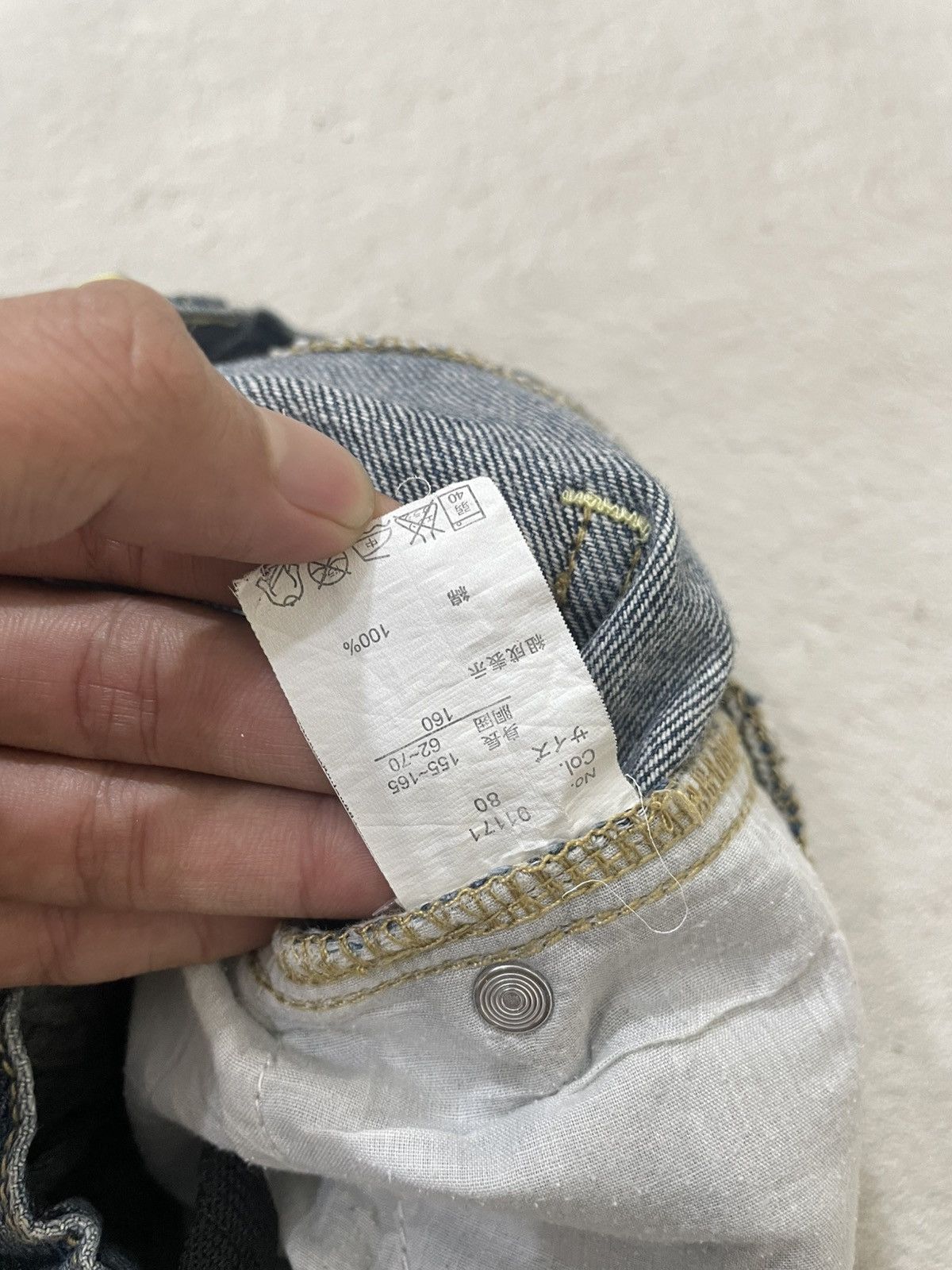 Japanese Brand 2000s Nylaus Double Waist Pants Multi Pocket Stonewash Y2K Size US 26 / EU 42 - 5 Thumbnail
