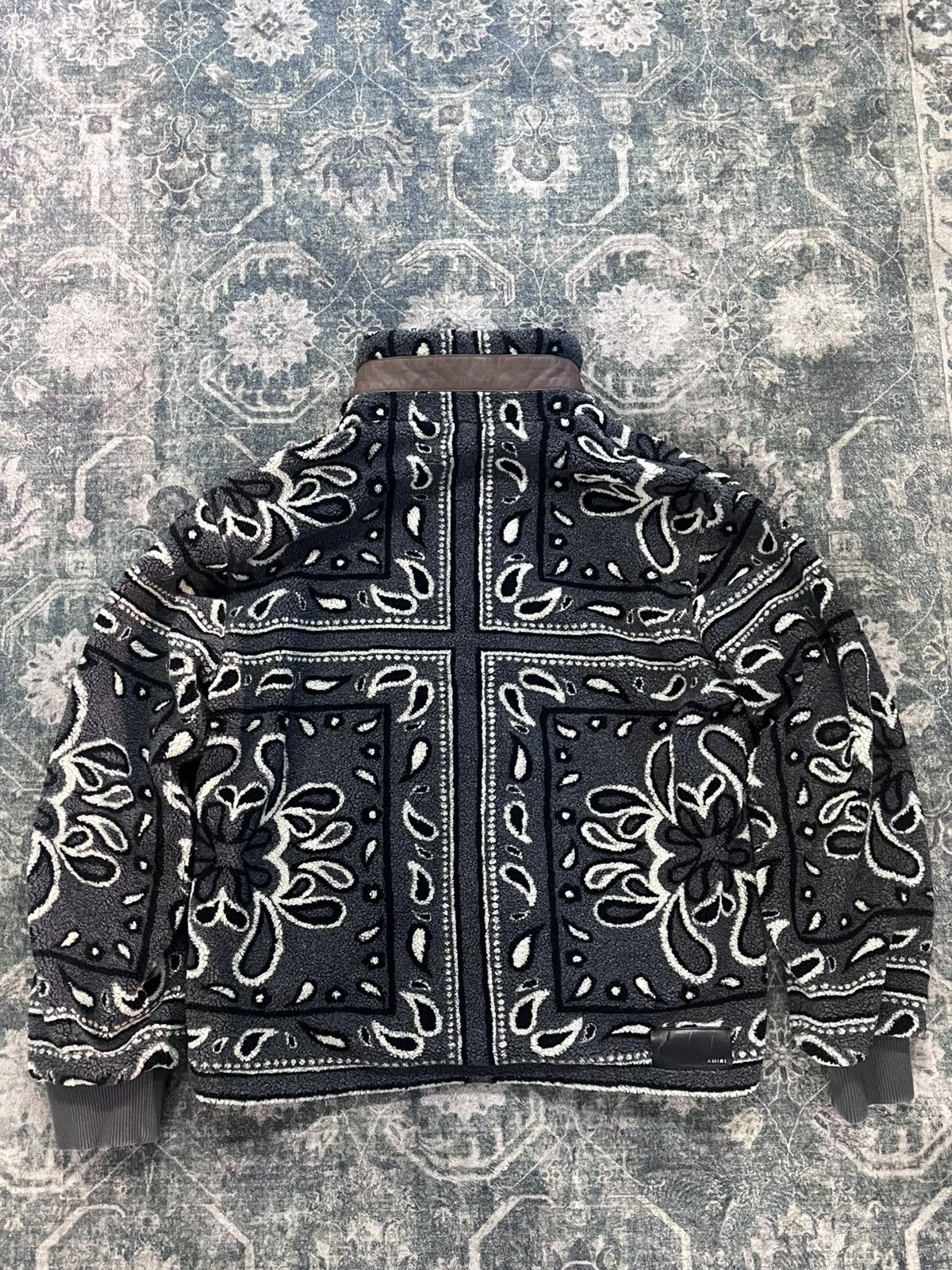 Amiri Amiri Bandana Fleece Jacket Size US XL / EU 56 / 4 - 2 Thumbnail