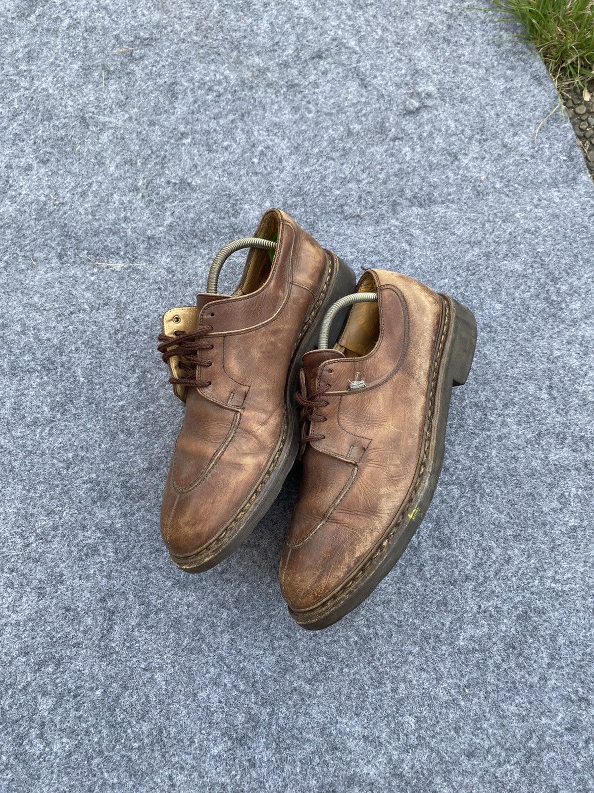 Paraboot Paraboot avignon norwegian split toe brown derby leather Size US 10 / EU 43 - 1 Thumbnail