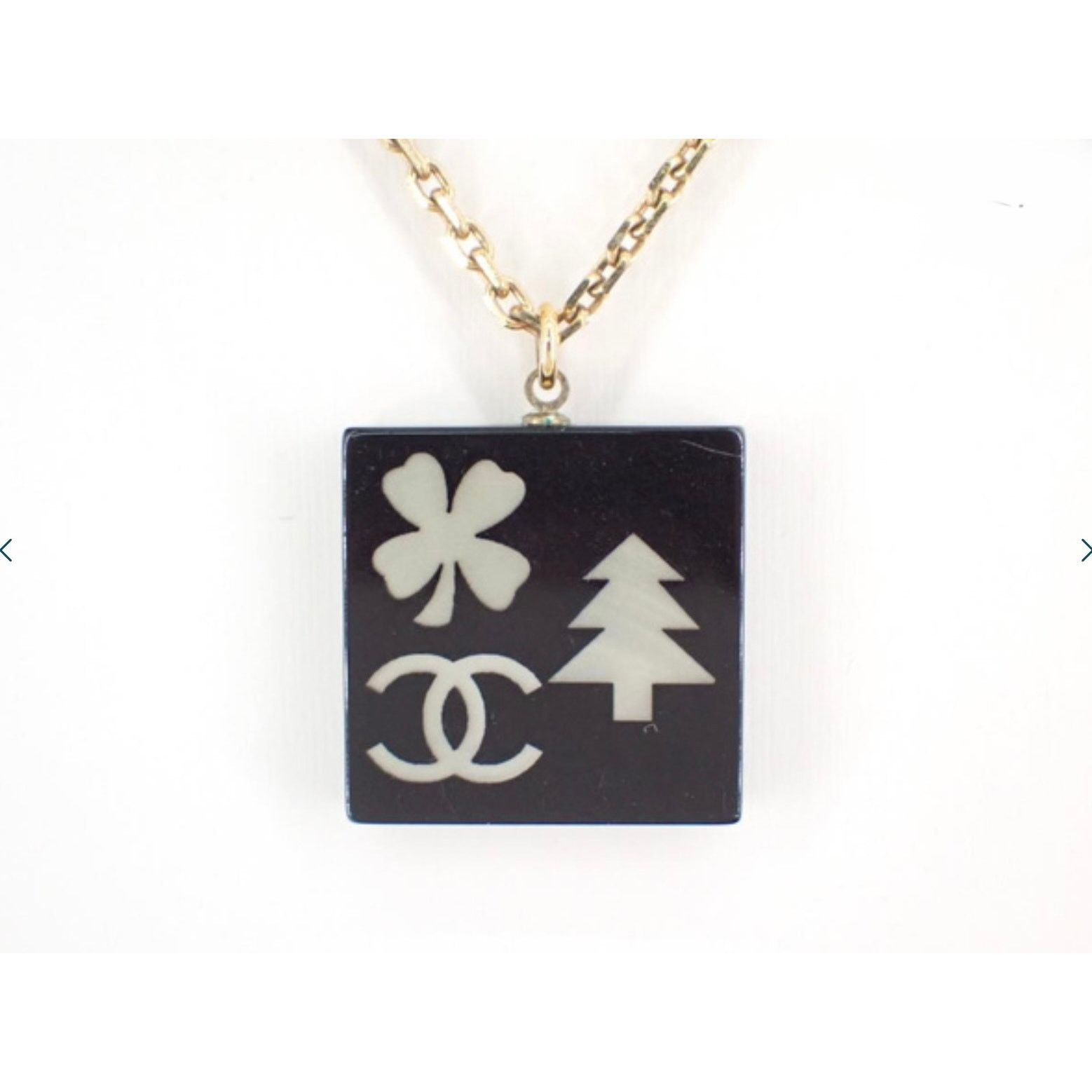 Chanel Vintage Chanel Clover Necklace | 2003 Collection | Authentic Size ONE SIZE - 1 Thumbnail