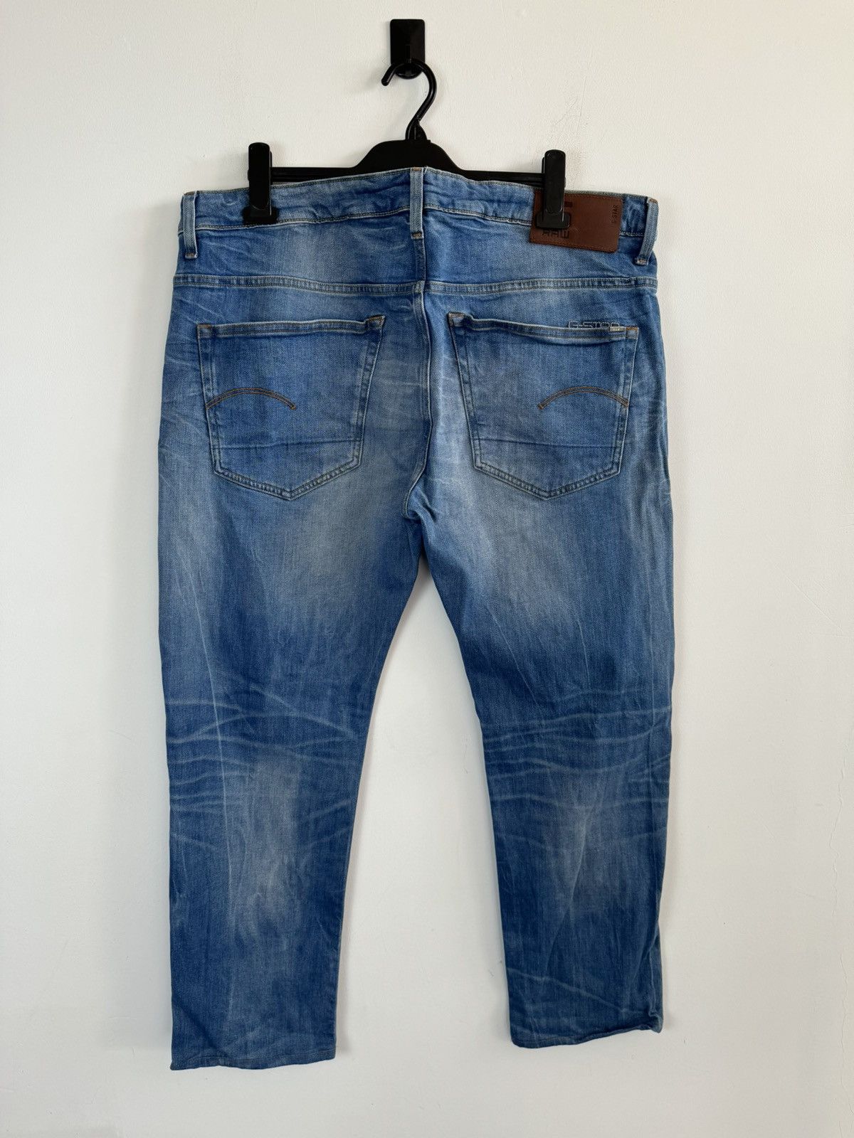 G-Star G-Star Raw Blue Denim Jeans Size US 38 / EU 54 - 3 Thumbnail