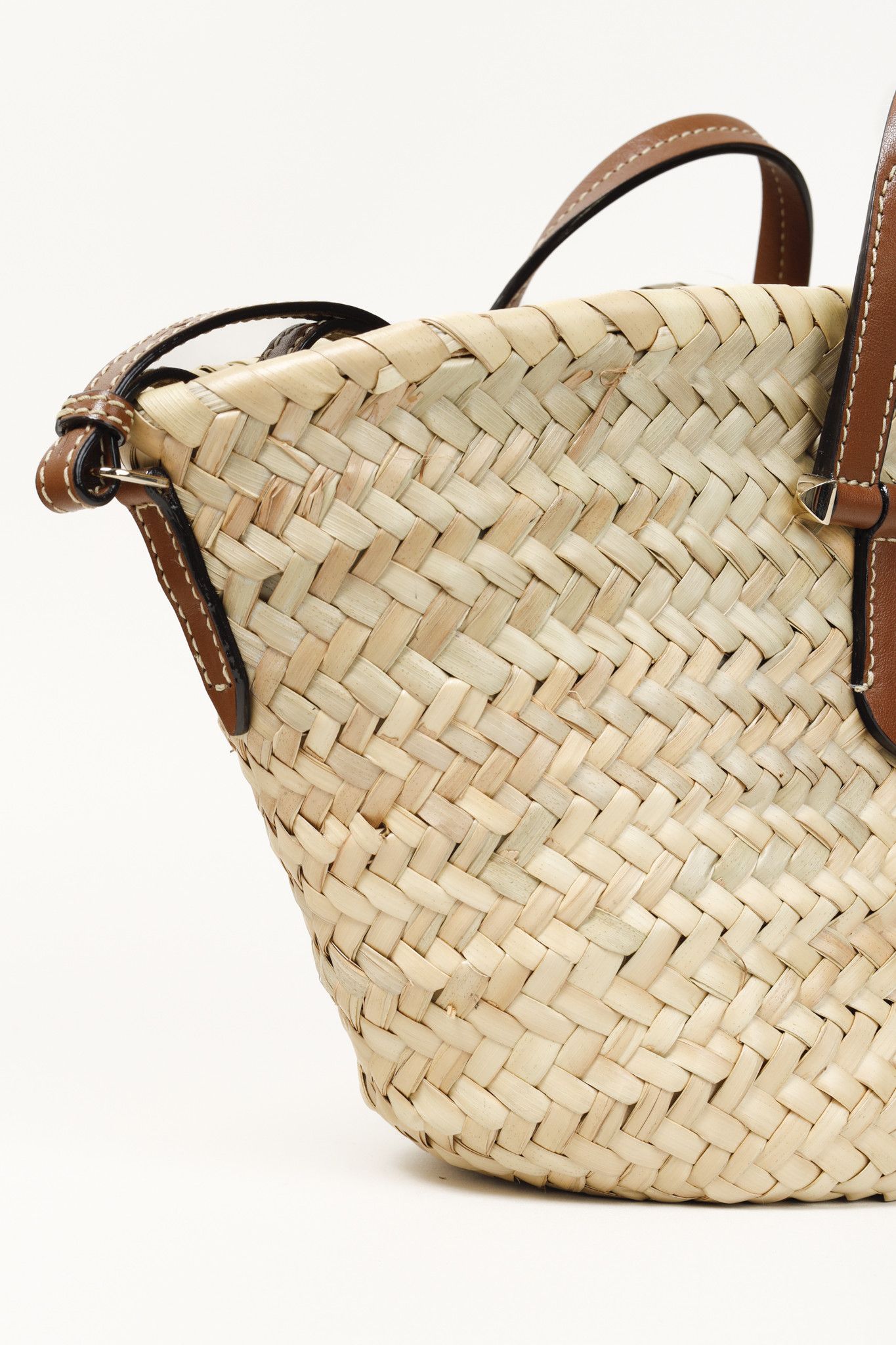 Jimmy Choo Jimmy Choo Macy Small Raffia Cross-Body Tote Bag Size ONE SIZE - 8 Thumbnail