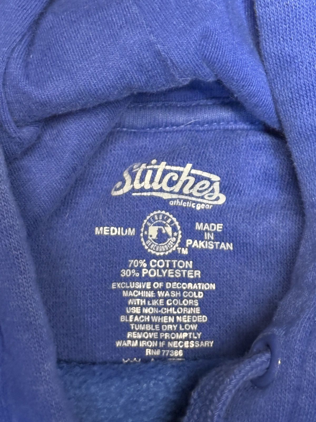 MLB Vintage 2013 Stitches Los Angeles Dodgers Hoodie Size M 0591 Size US M / EU 48-50 / 2 - 3 Thumbnail