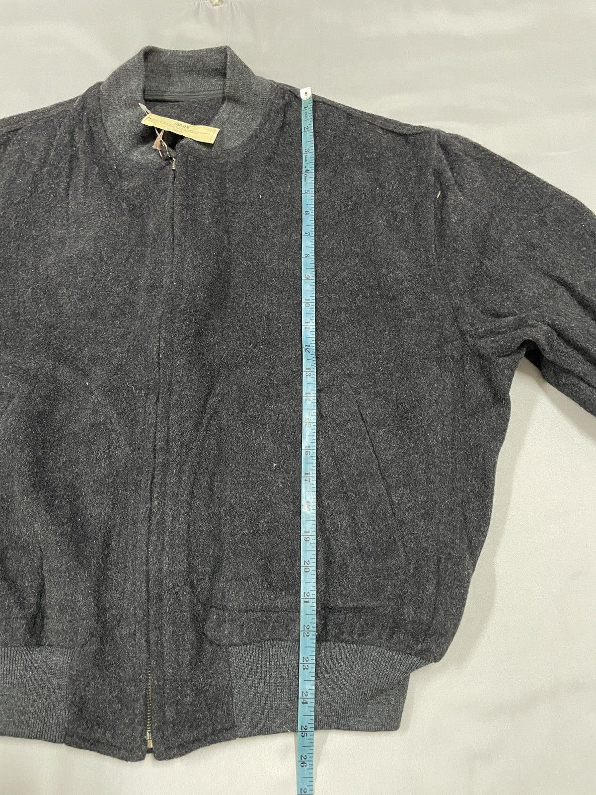 Ferre × Gianfranco Ferre × Vintage Vintage Ferre Jeans wool bomber jacket size 42 Size US XL / EU 56 / 4 - 9 Thumbnail