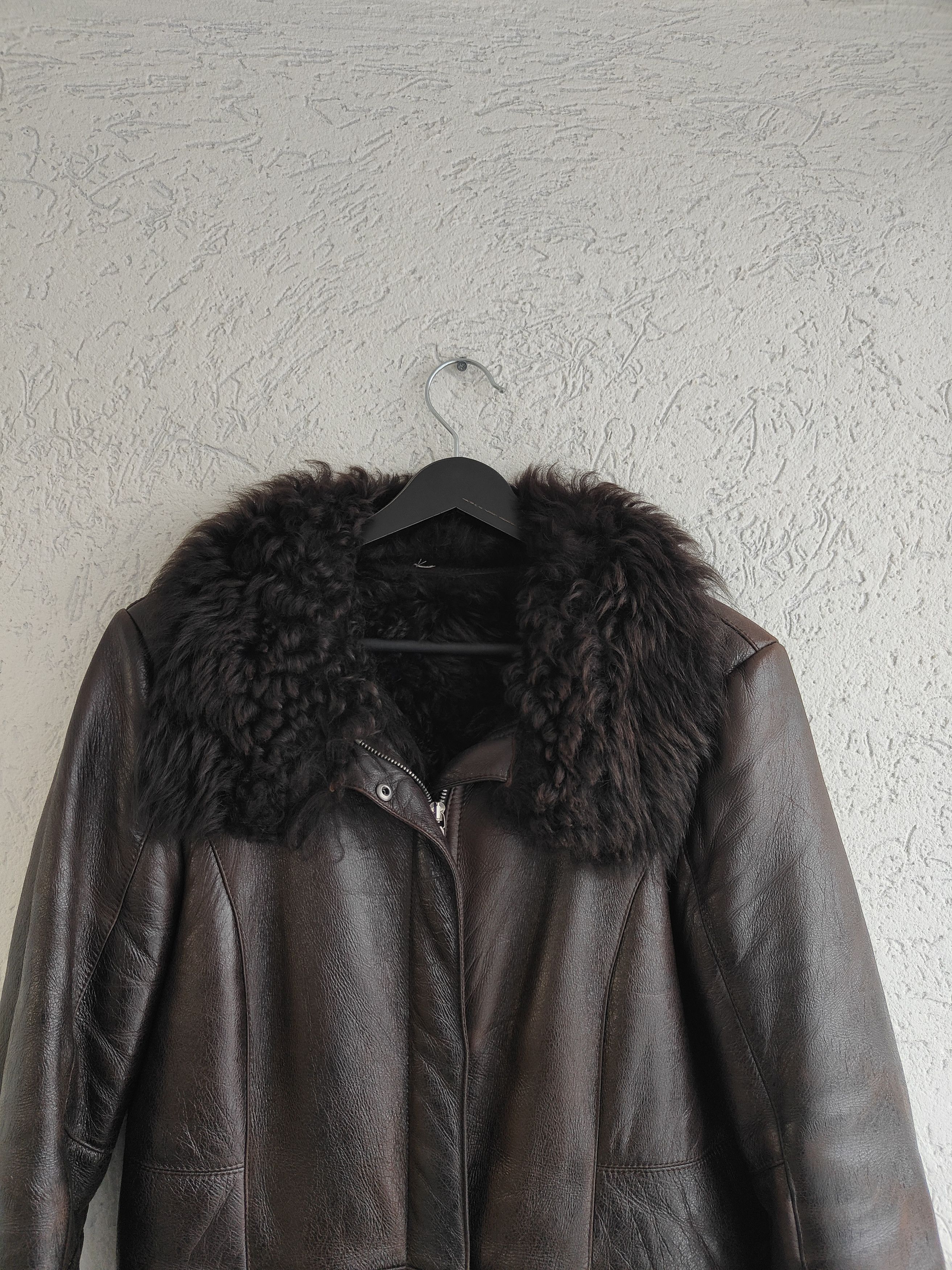 Prada Prada Sheep Fur Shearling Leather Coat Jacket Size M / US 6-8 / IT 42-44 - 2 Thumbnail