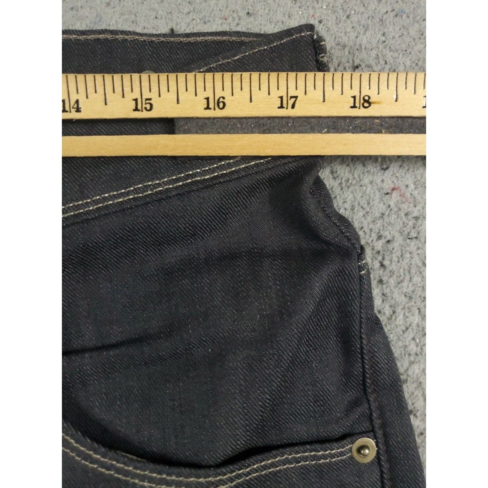 Levi's Levis 511 Slim Fit Straight Leg Jeans Mens 34x34 Blue Cotton Denim Pants Size US 34 / EU 50 - 4 Thumbnail