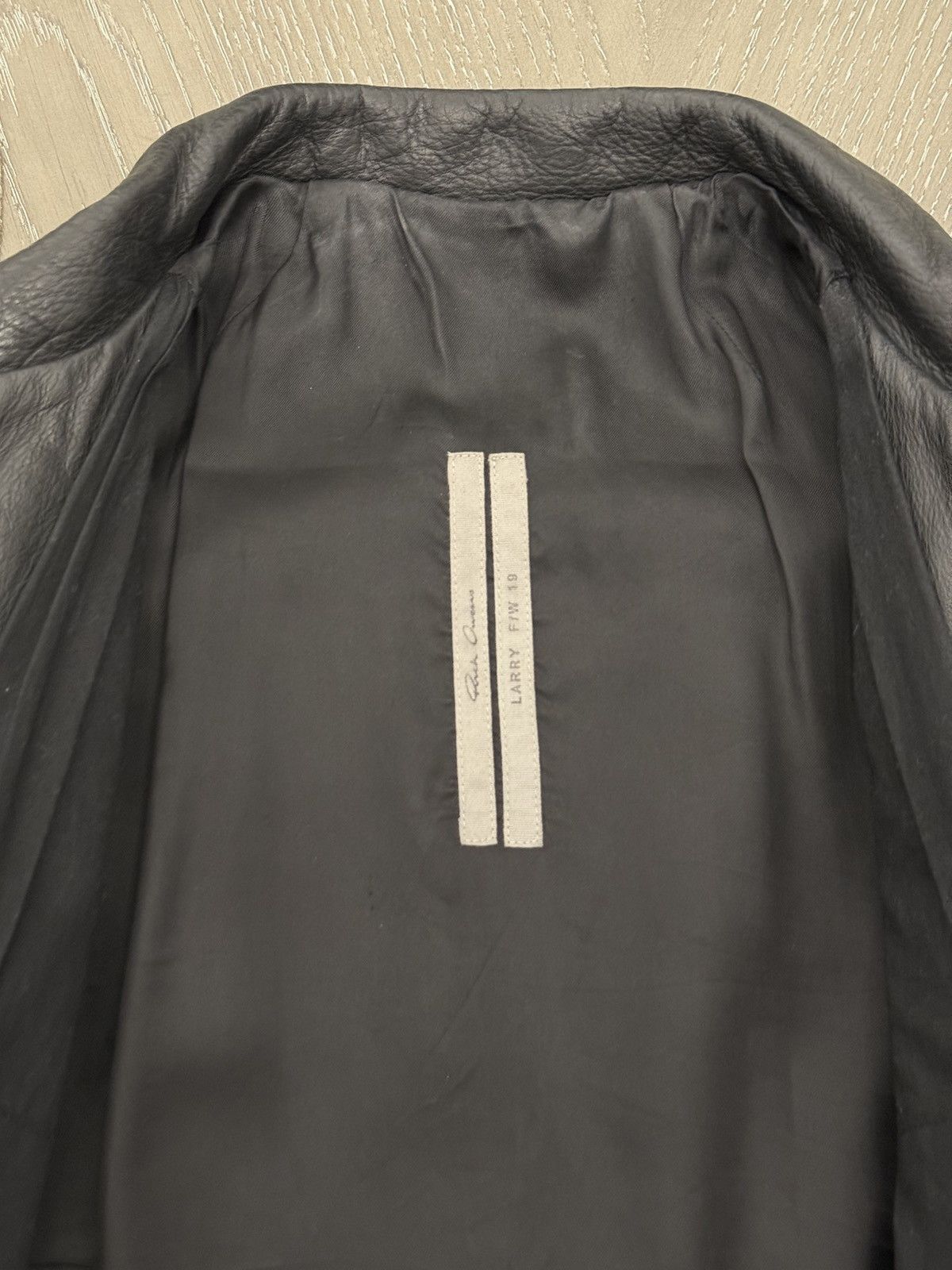 Rick Owens Chained Leather Stooges