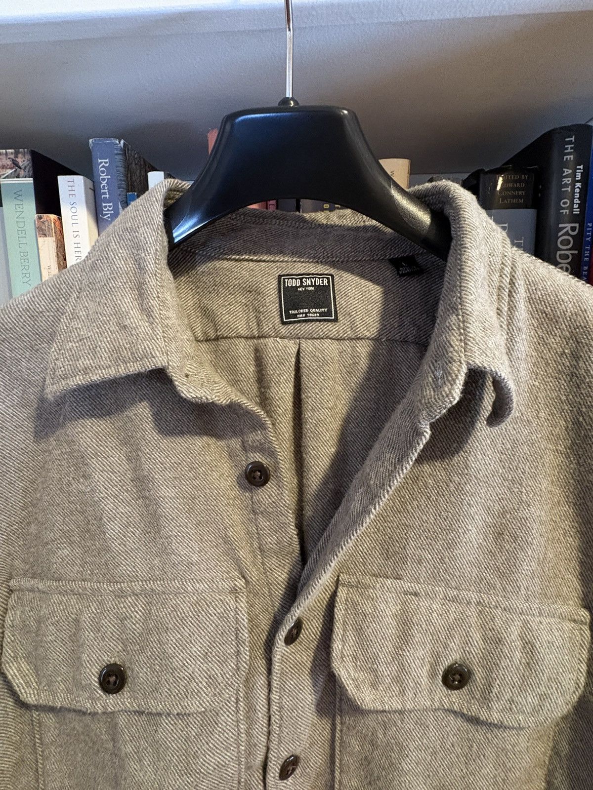 Todd Snyder Todd Snyder Flannel Shirt Jacket Size US L / EU 52-54 / 3 - 3 Thumbnail