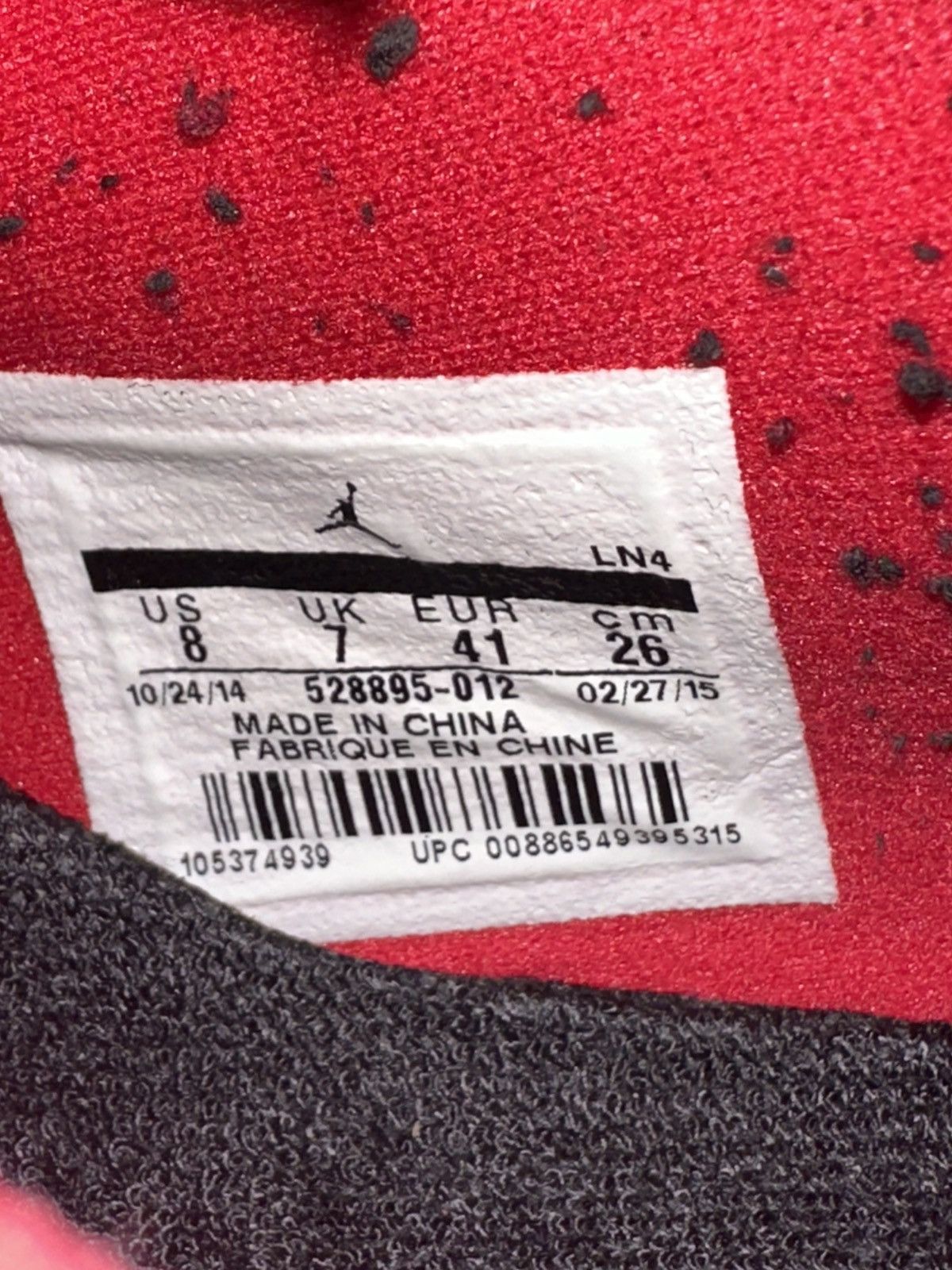 Jordan Brand Jordan 11 Low Bred Size US 8 / EU 41 - 6 Thumbnail