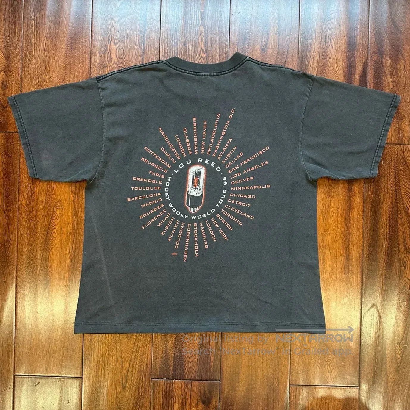 Vintage Vintage 90s Lou Reed Tee. Size US M / EU 48-50 / 2 - 2 Thumbnail