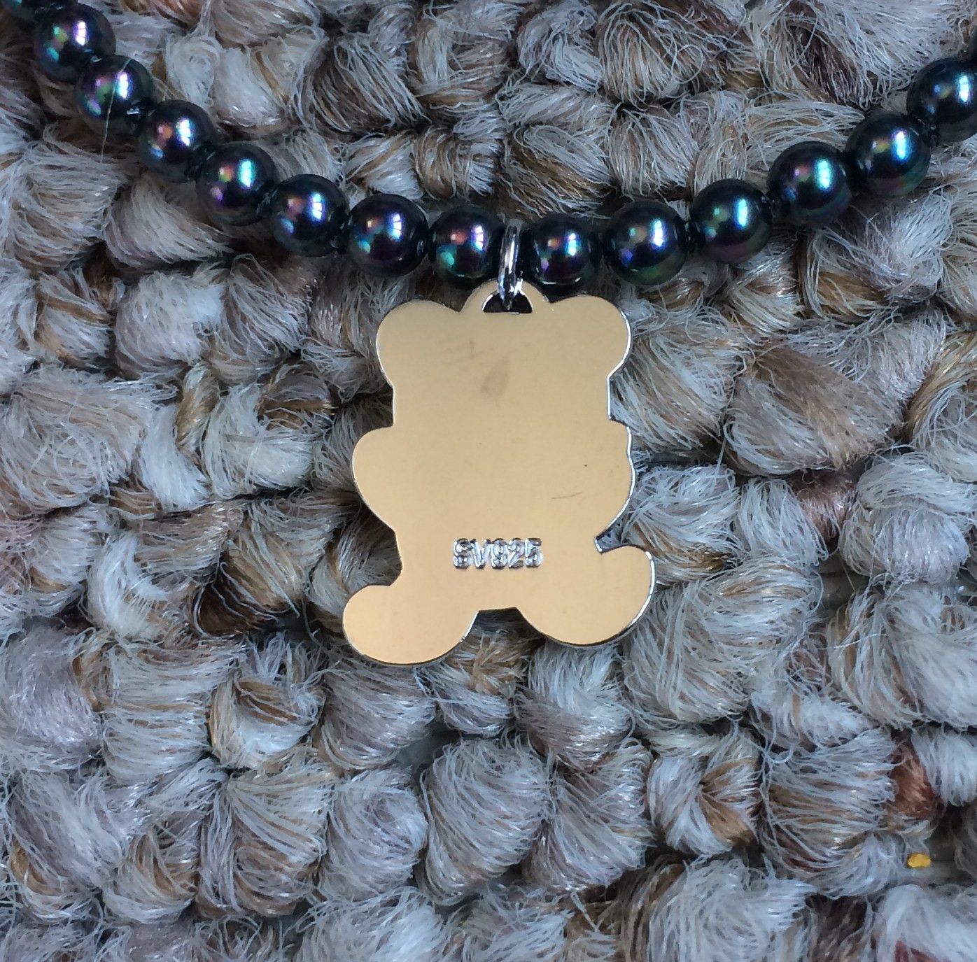 Hysteric Glamour Hysteric Glamour Sterling Silver Fuck Bear Pearl Bracelet Size ONE SIZE - 6 Thumbnail