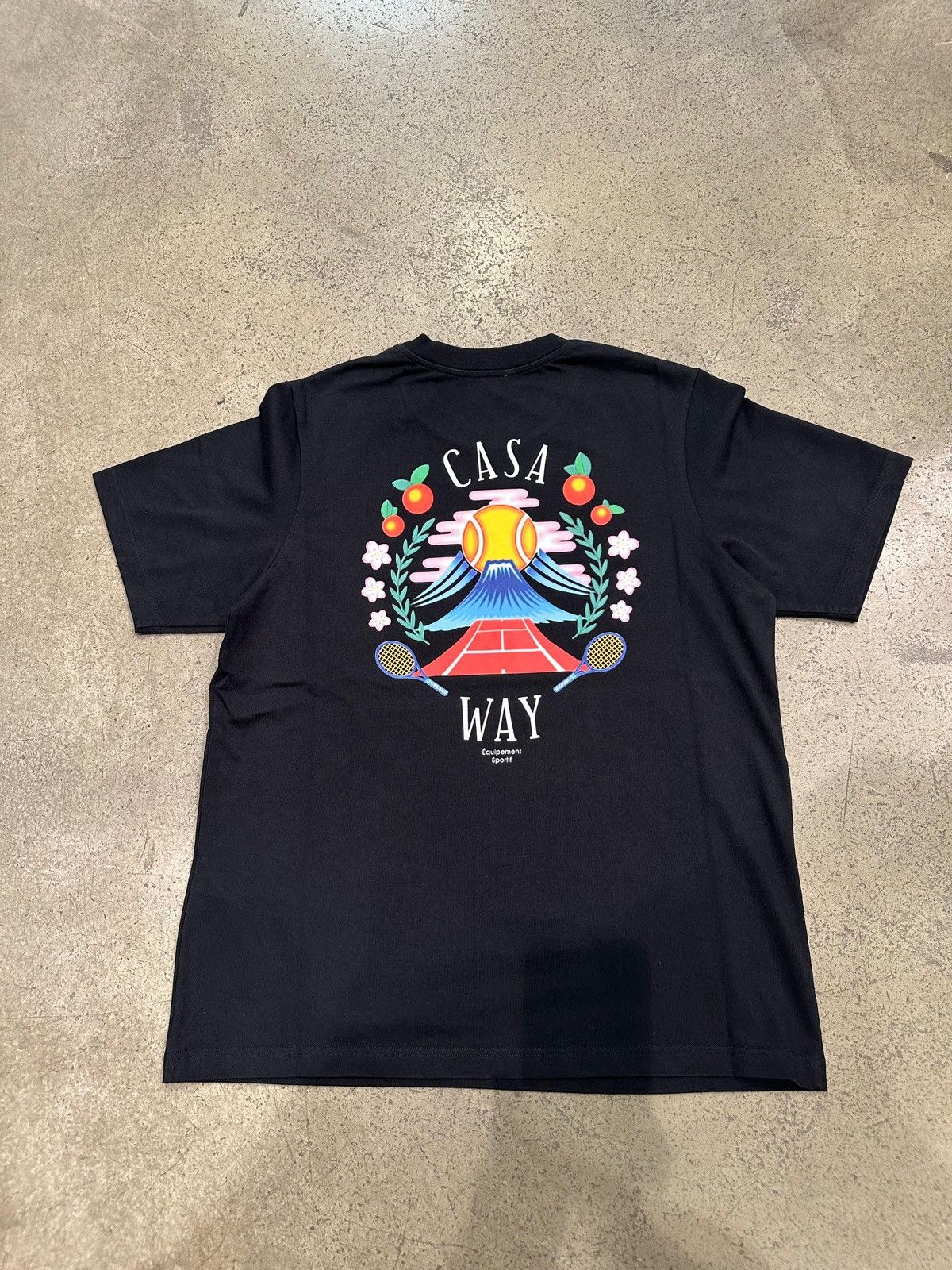 Tシャツ・カットソー CASABLANCA CASA WAY KAWAII T-SHIRT CASABLANCA - Mens Casa Way Kawaii Printed T-Shirt in White
