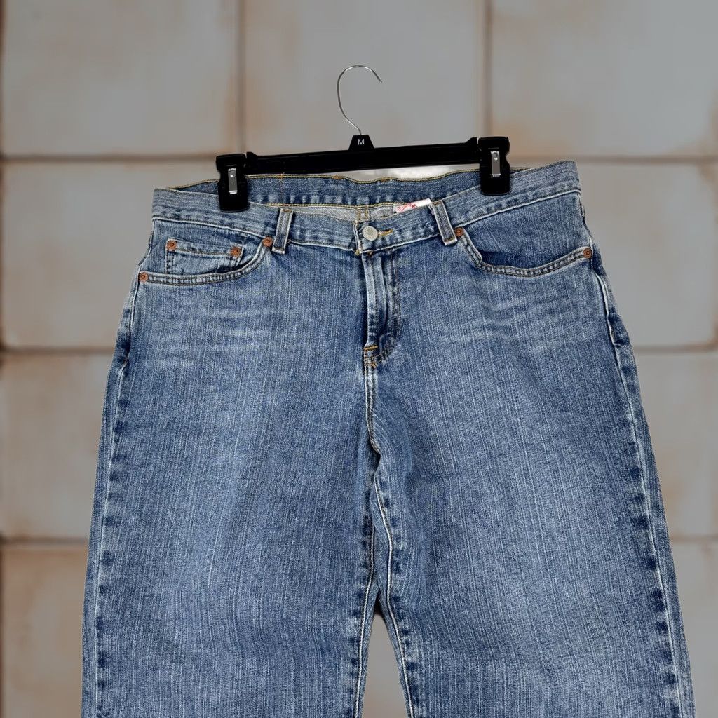 Lucky Brand VINTAGE Lucky Brand Dungarees Jeans Women 14 32x32 Mid Rise Bootcut 5-Pocket Denim Blue Y2K Size 36" / US 14 / IT 50 - 1 Thumbnail