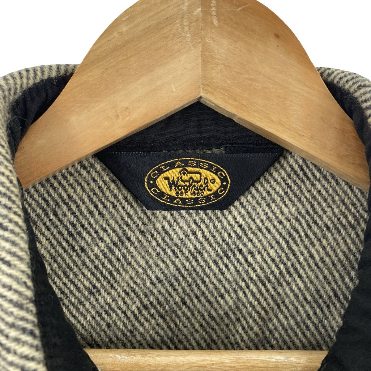Vintage Vintage CLASSIC BRAND Striped Workwear Overshirt Shacket Size US L / EU 52-54 / 3 - 9 Thumbnail