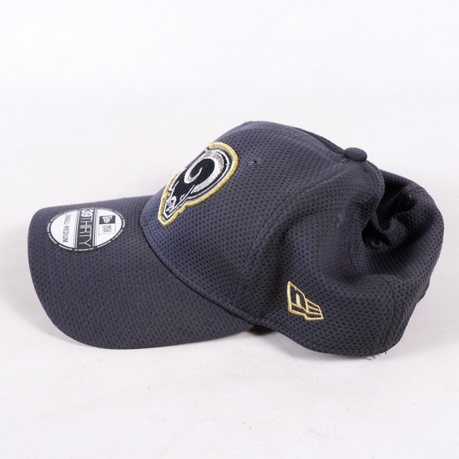 New Era New Era NFL Football Team Los Angeles Rams Fitted Hat Cap Size ONE SIZE - 5 Thumbnail