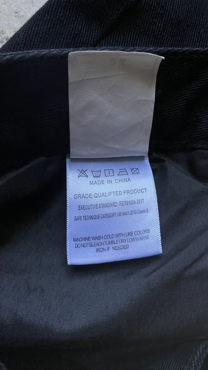 Other Black stacked jeans Size US 32 / EU 48 - 2 Thumbnail