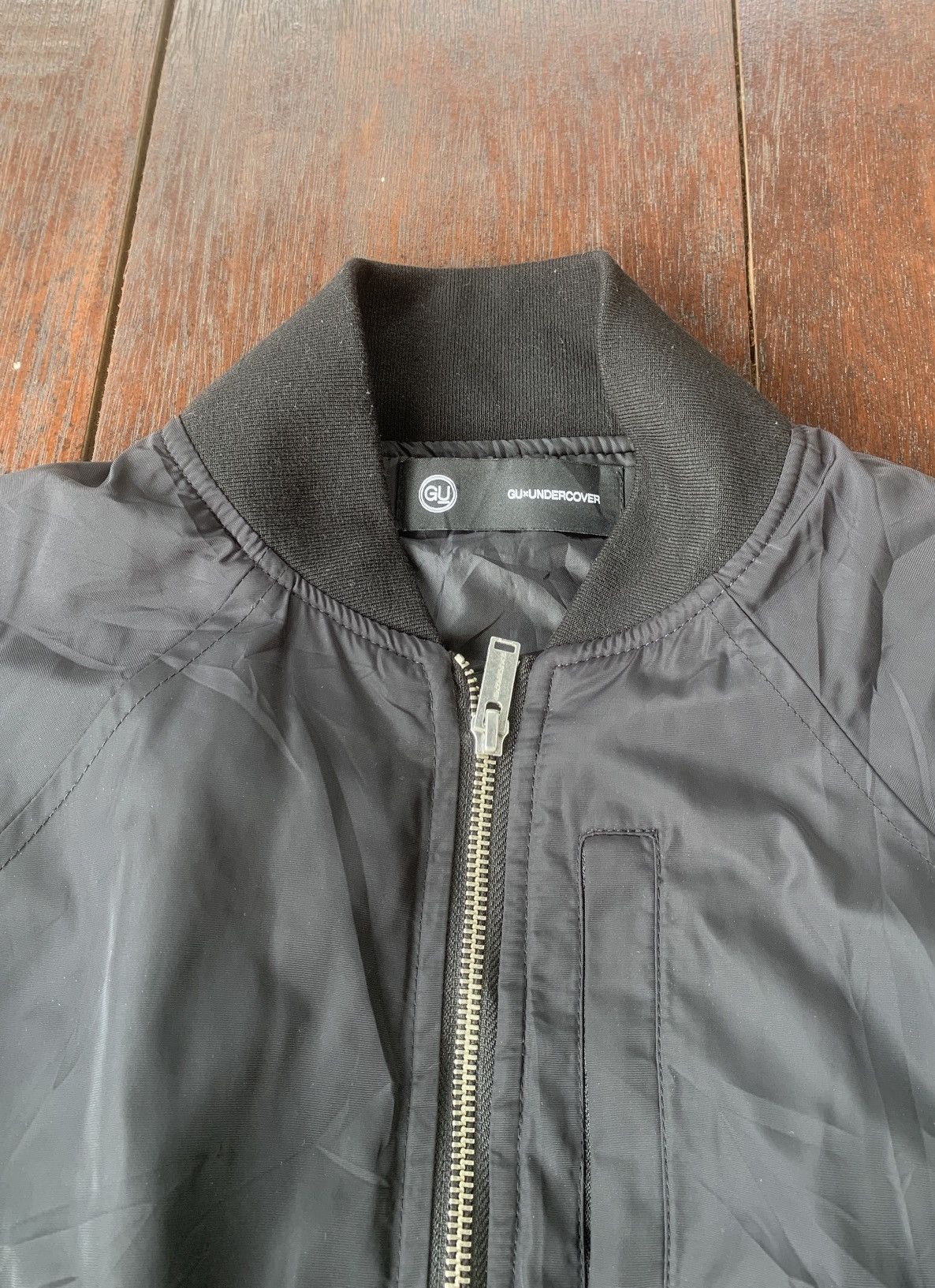 GU × Undercover Undercover Japan x GU black bomber style jacket Size US S / EU 44-46 / 1 - 3 Thumbnail