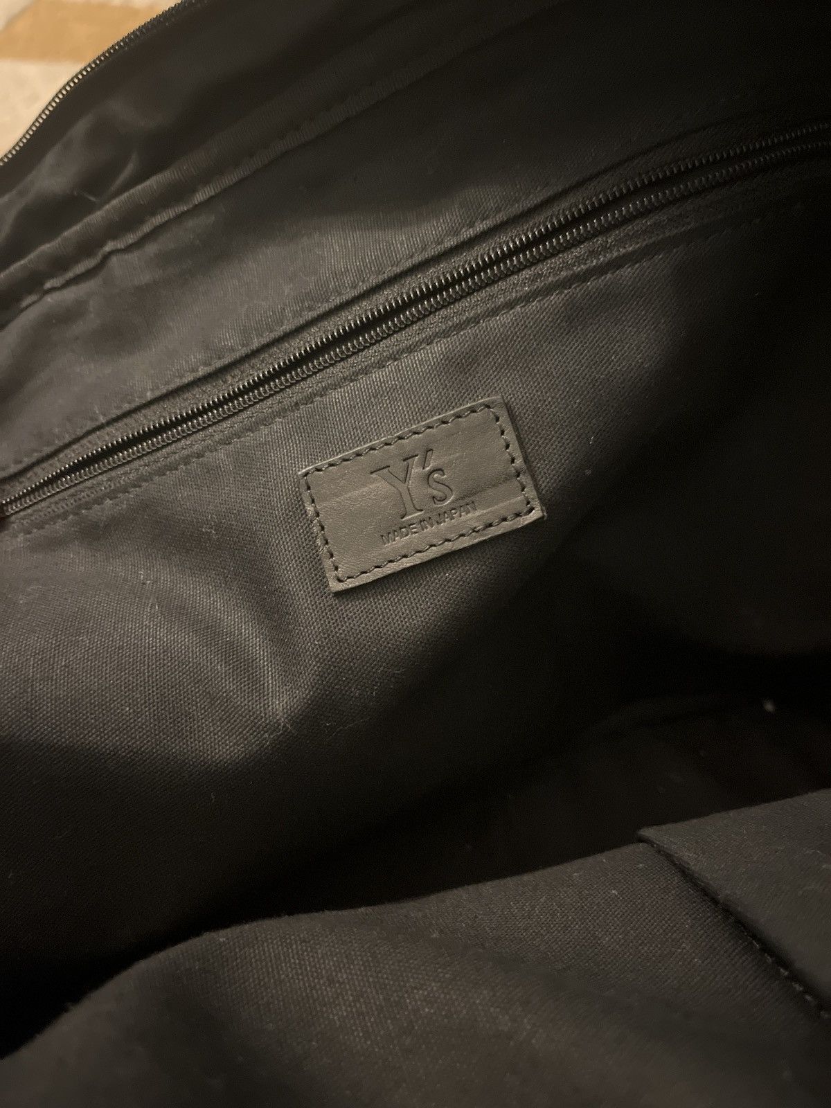 Y's Y’s Black Leather Bowler Bag Size ONE SIZE - 6 Thumbnail
