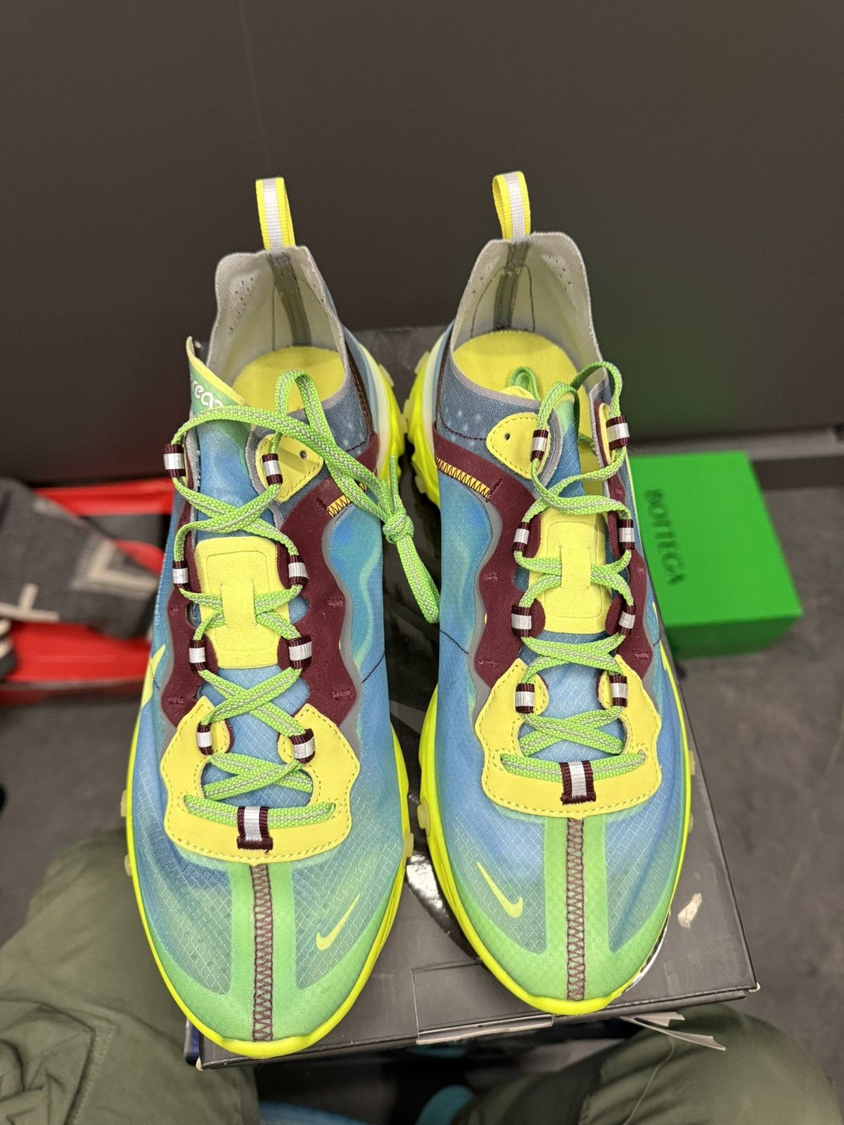 Nike × Undercover Nike React Element 87 Undercover Lakeside 9.5 BQ2718-400 Size US 9.5 / EU 42-43 - 8 Thumbnail