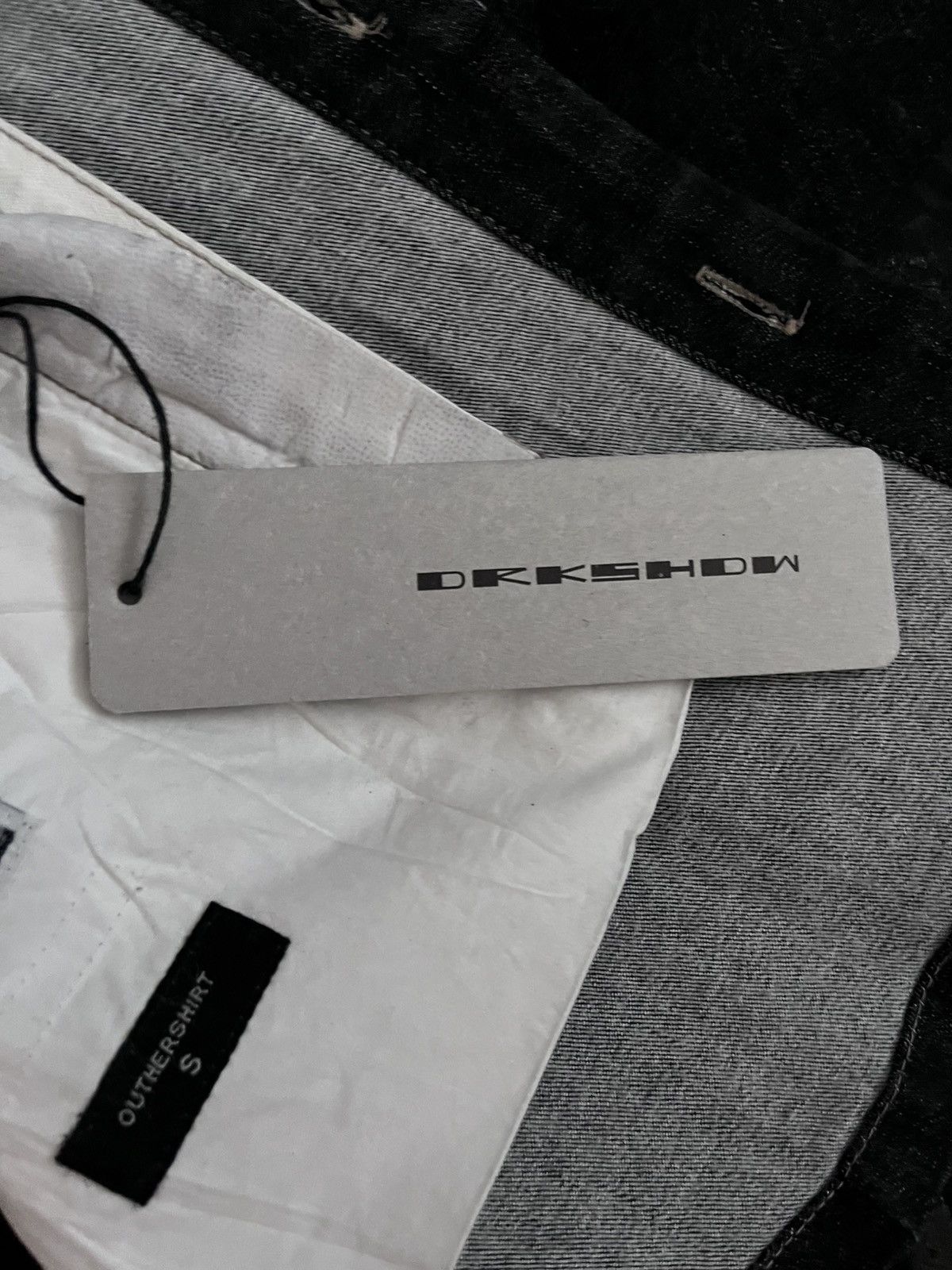 Rick Owens Drkshdw Denim Outerwear Size US S / EU 44-46 / 1 - 7 Thumbnail