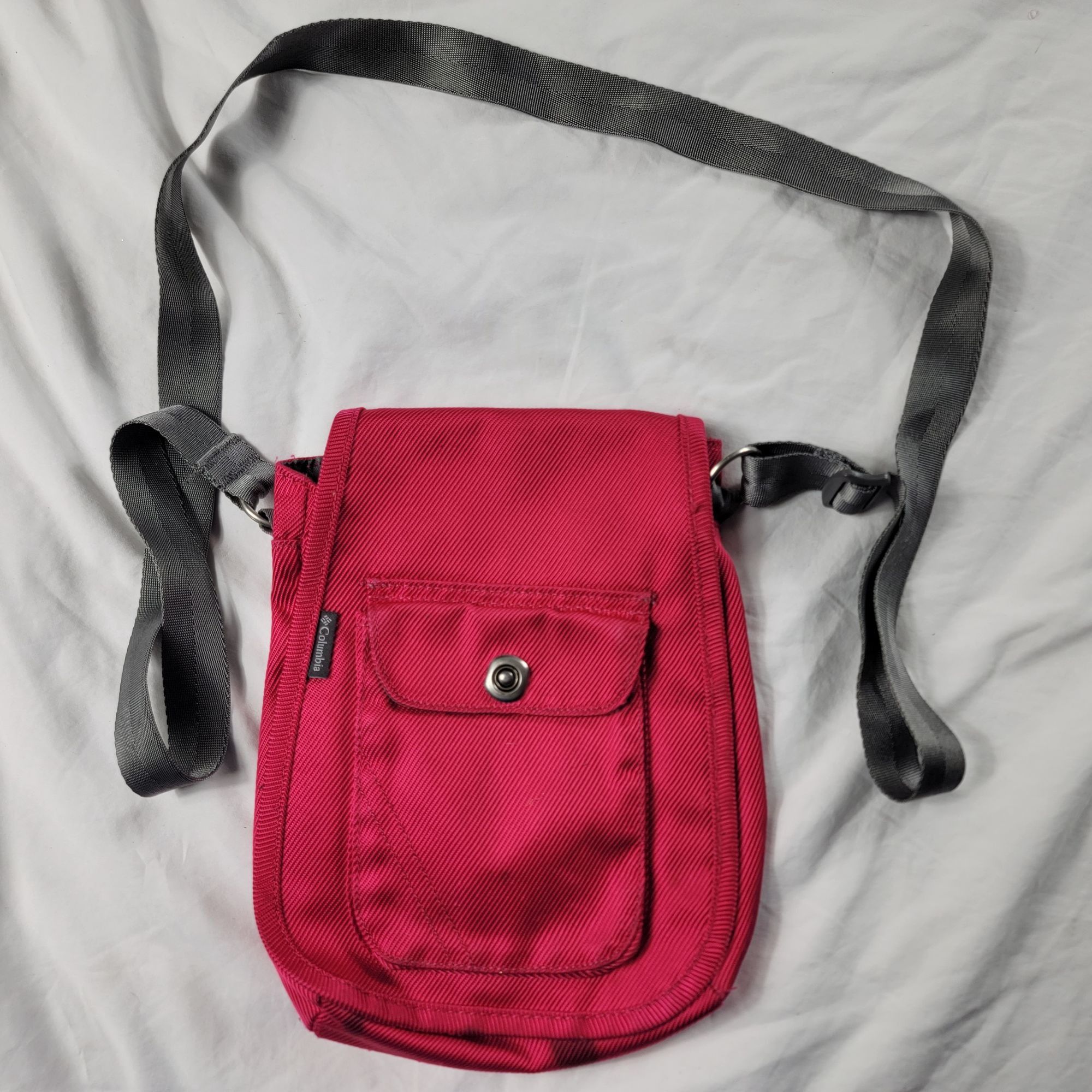 Columbia Columbia Azza Womens Pink Small Messenger Bag Casual Travel Size ONE SIZE - 1 Thumbnail