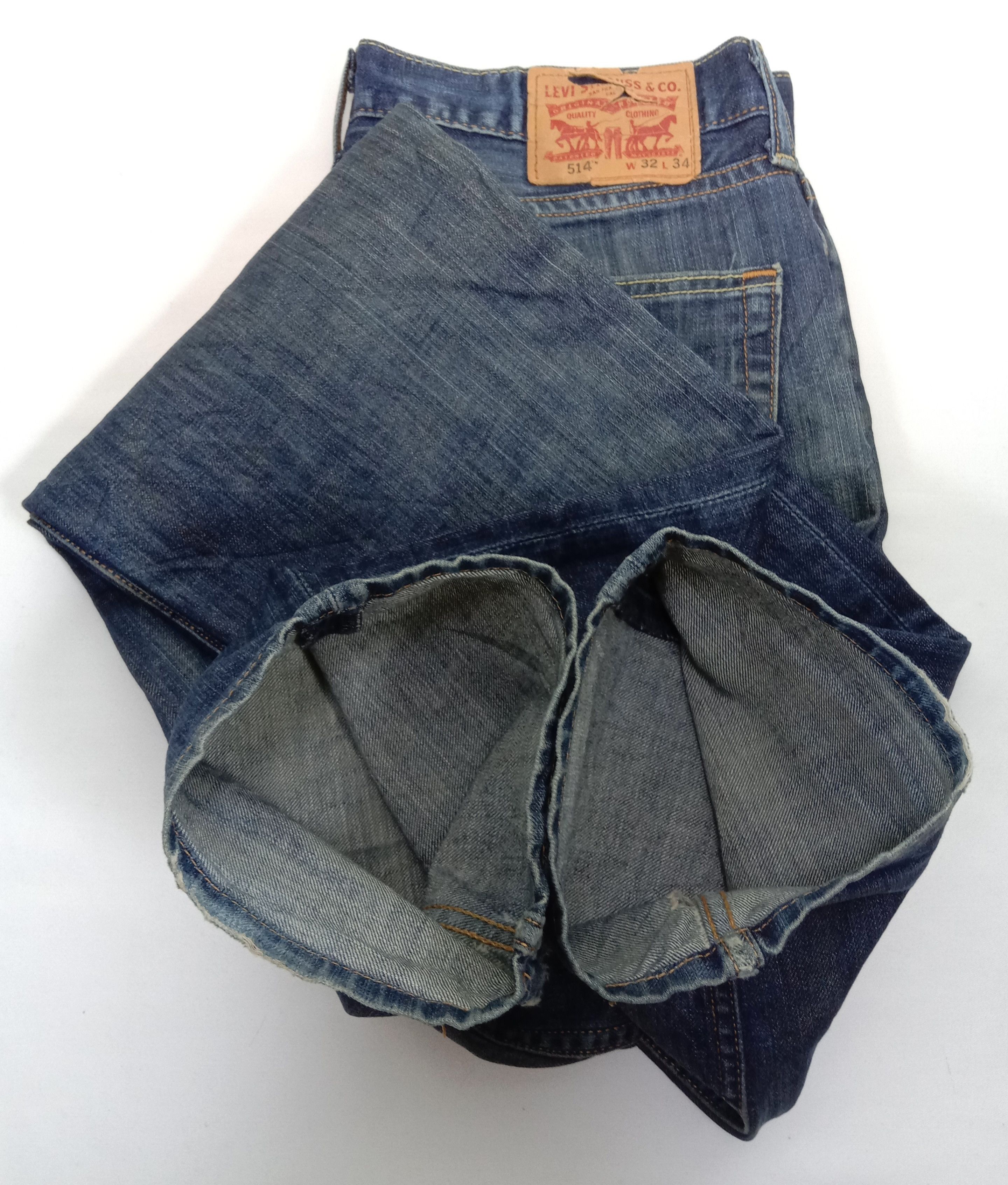 Levi's Vintage Levi's 514 Jeans Earth Tone Distressed Denim Size US 32 / EU 48 - 15 Thumbnail