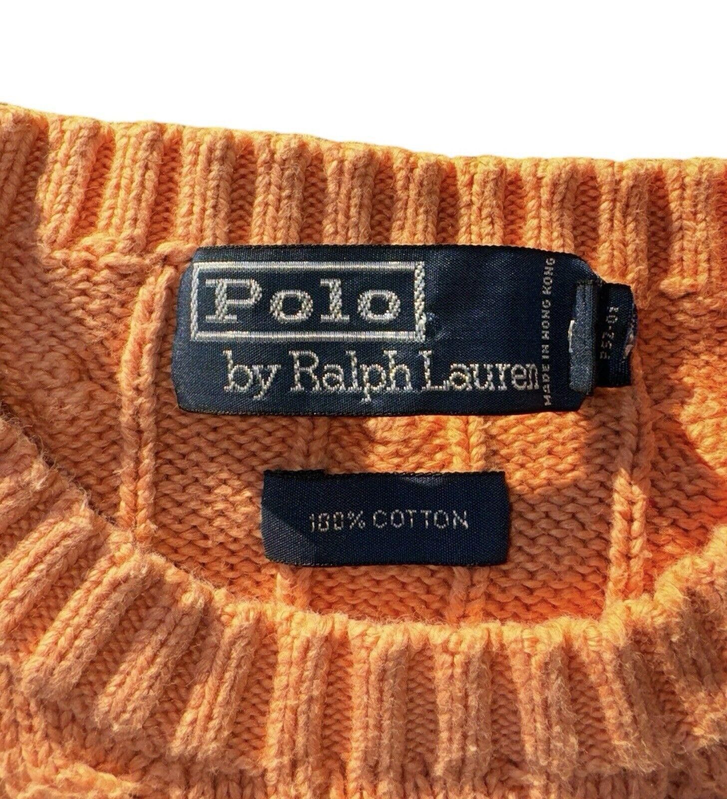 Polo Ralph Lauren VTG Polo Ralph Lauren Pony Cable Knit Sweater Womens M Size M / US 6-8 / IT 42-44 - 6 Thumbnail