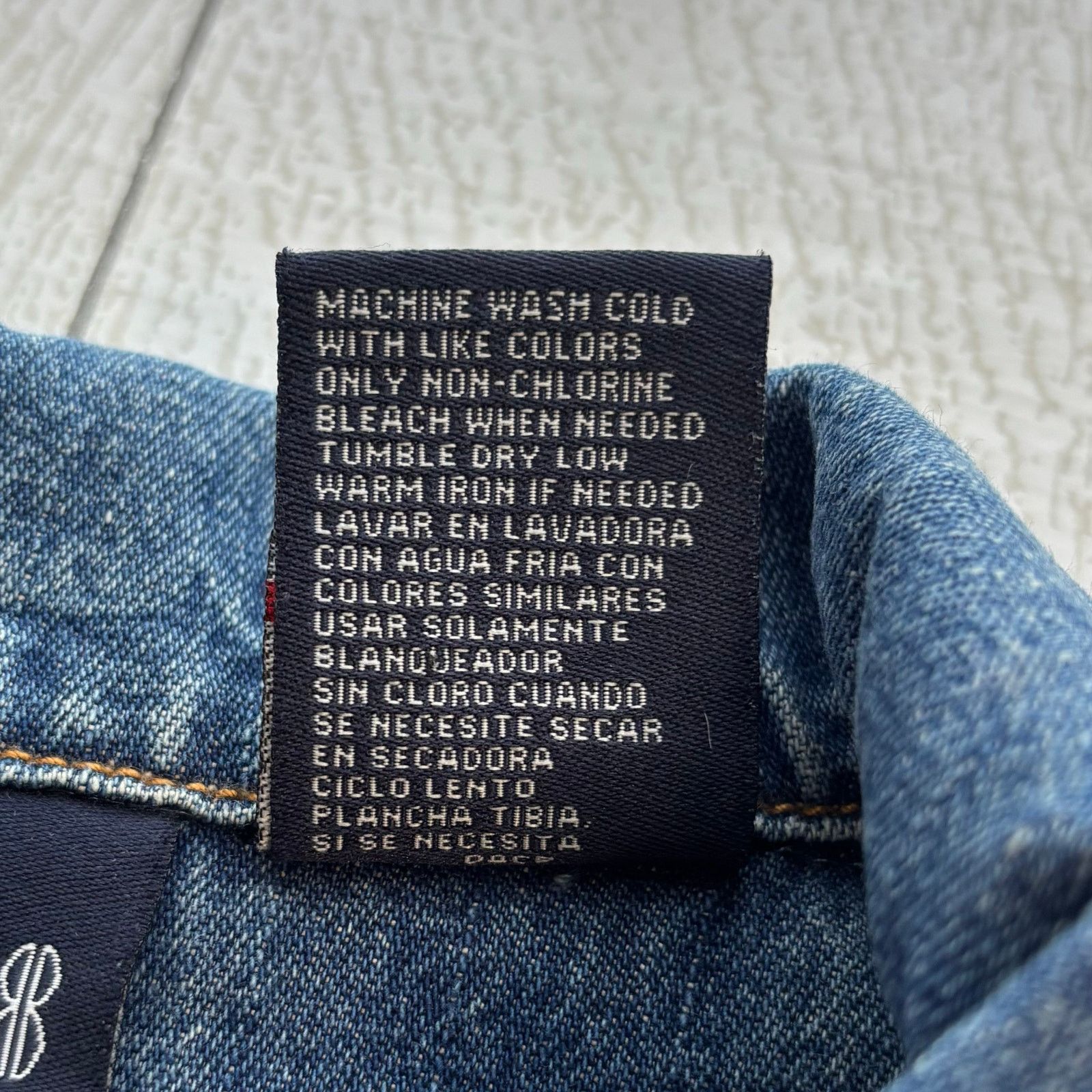 Bill Blass Bill Blass Denim Jacket Size Small Size S / US 4 / IT 40 - 10 Thumbnail