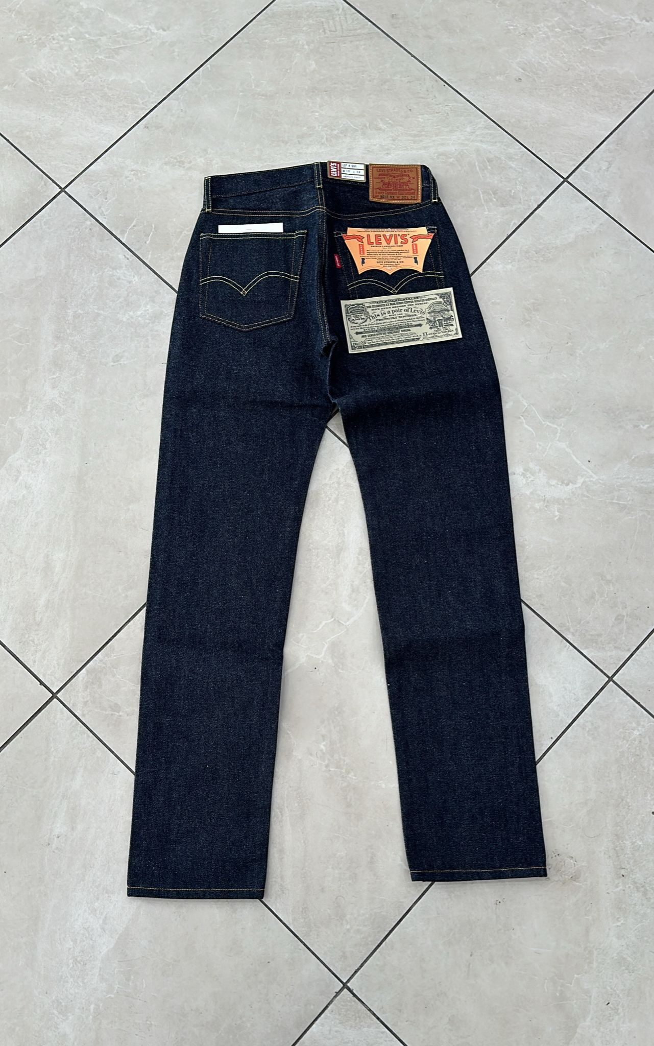 Levi's Vintage Clothing LVC Levi's Vintage Clothing 1954 501Z XX BigE Selvedge Jeans Size US 30 / EU 46 - 2 Thumbnail
