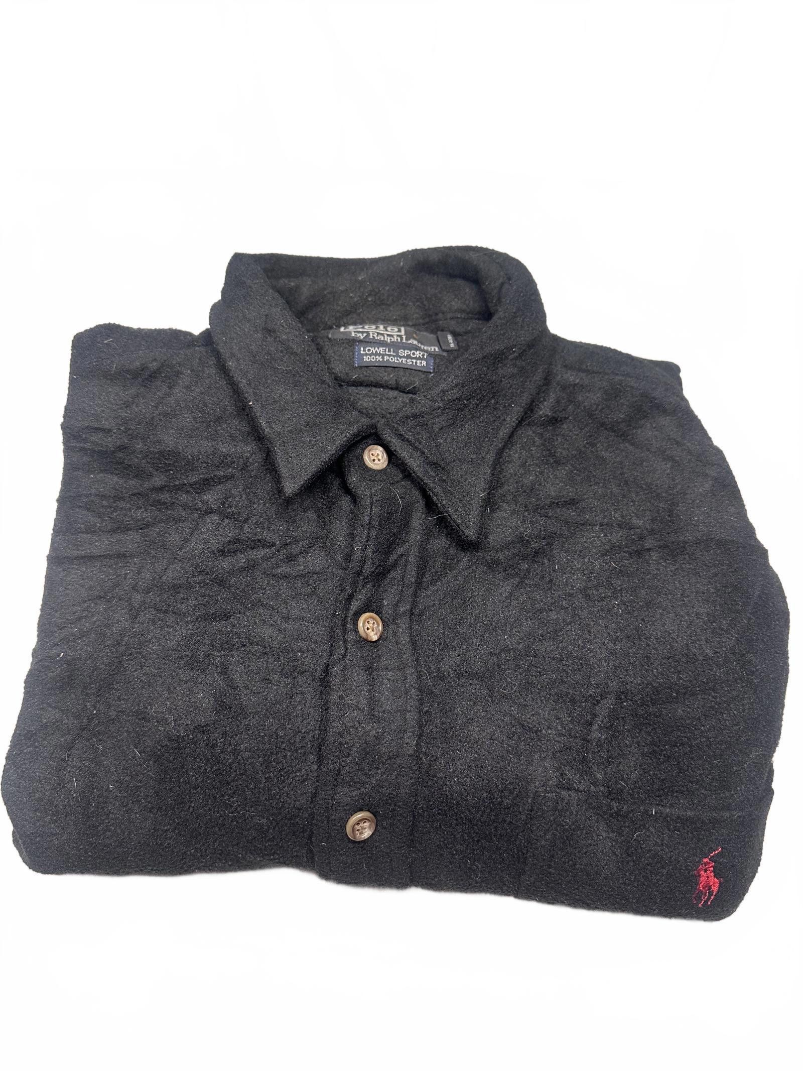 Polo Ralph Lauren Polo Ralph Lauren Flannel Shirt – Classic Black Style Size US L / EU 52-54 / 3 - 8 Thumbnail