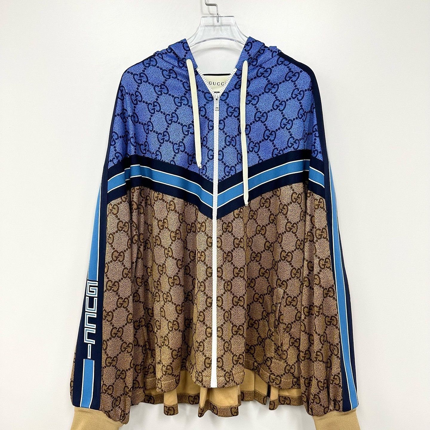 Gucci Gucci GG Monogram Knit Hoodie Size M Size US M / EU 48-50 / 2 - 1 Thumbnail
