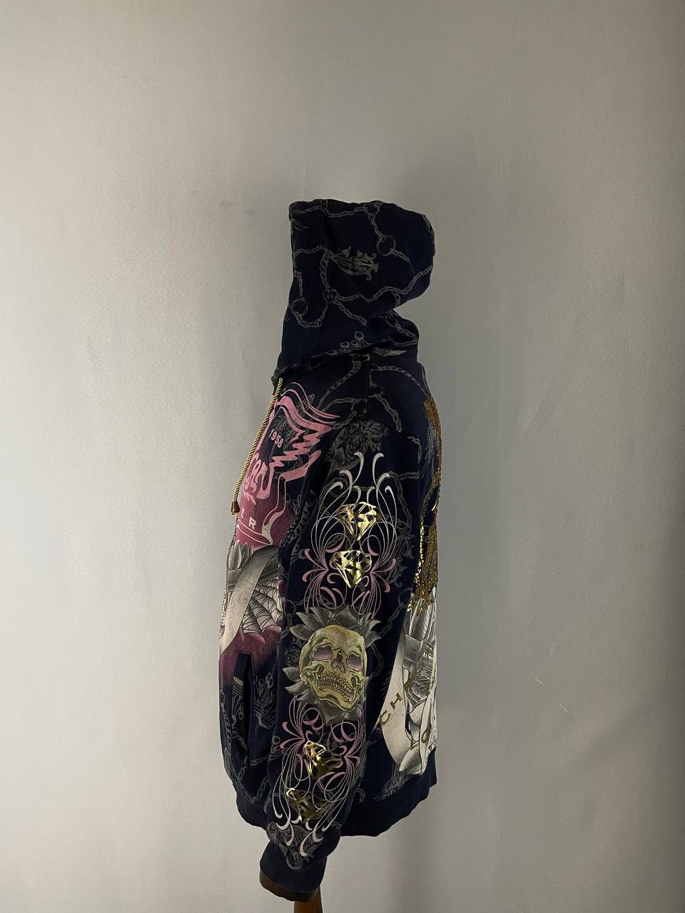 Christian Audigier Christian Audigier Hoodie Zip Navy Rare Size US L / EU 52-54 / 3 - 10 Thumbnail