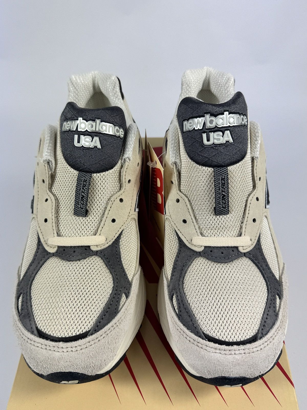 New Balance NEW BALANCE 990v3 MiUSA TEDDY SANTIS MOONBEAM SNEAKERS Size US 8.5 / EU 41-42 - 3 Thumbnail