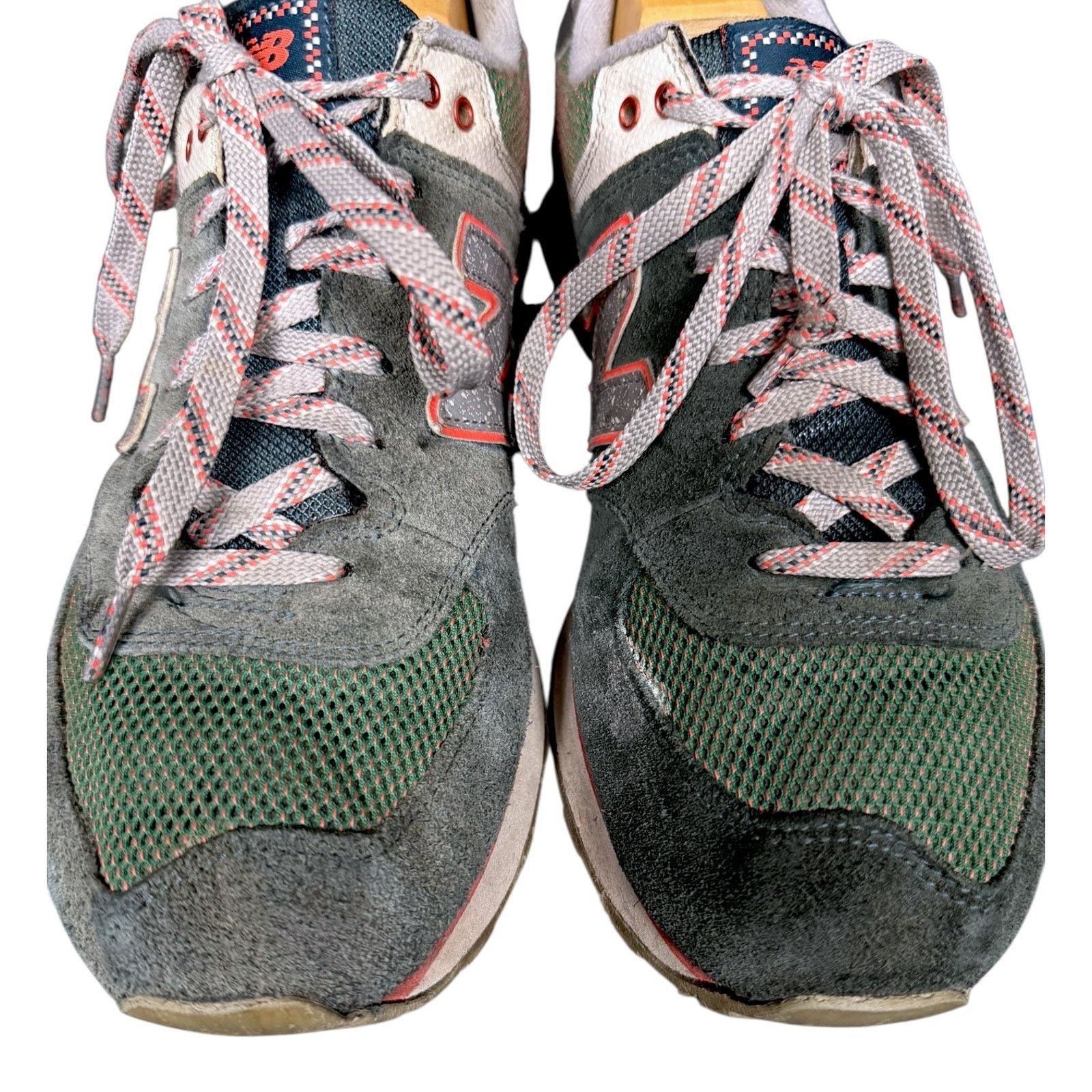 New Balance New Balance 574 Men's Sneakers US 10 ML574OIA Blue Gray Size US 10 / EU 43 - 3 Thumbnail