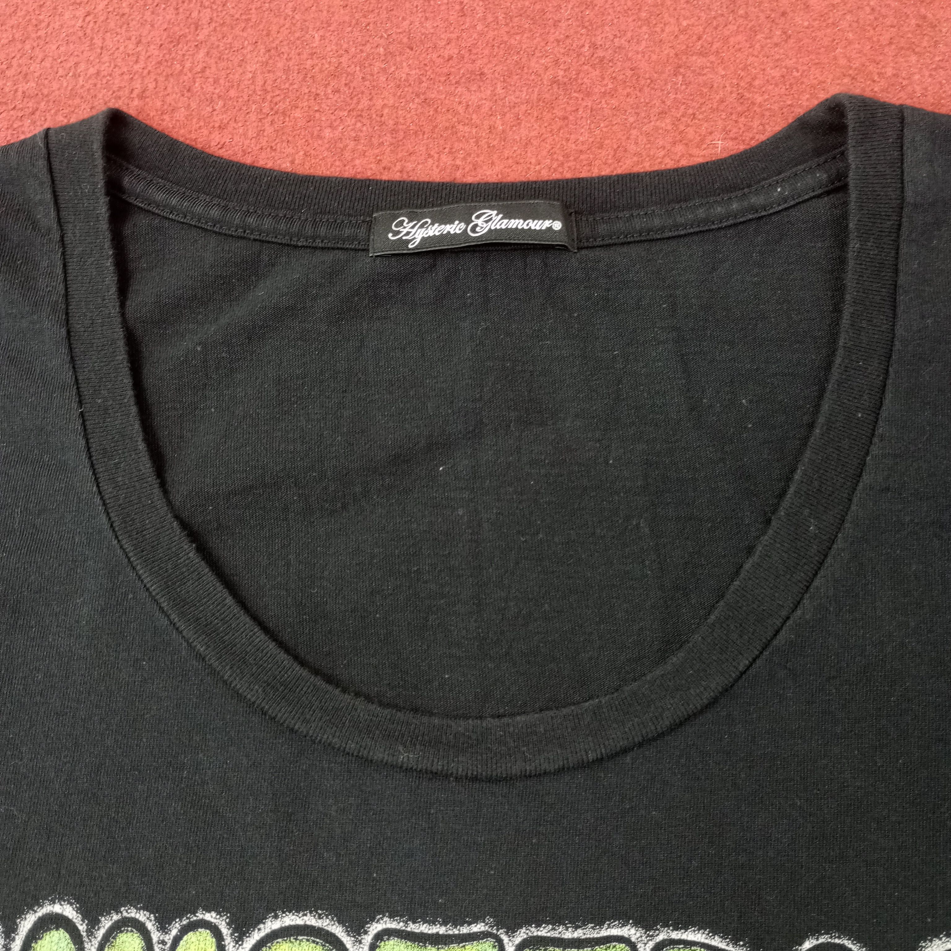 Hysteric Glamour Hysteric Glamour Japanese Brand Streetwear Tshirt c223n30 Size US M / EU 48-50 / 2 - 3 Thumbnail