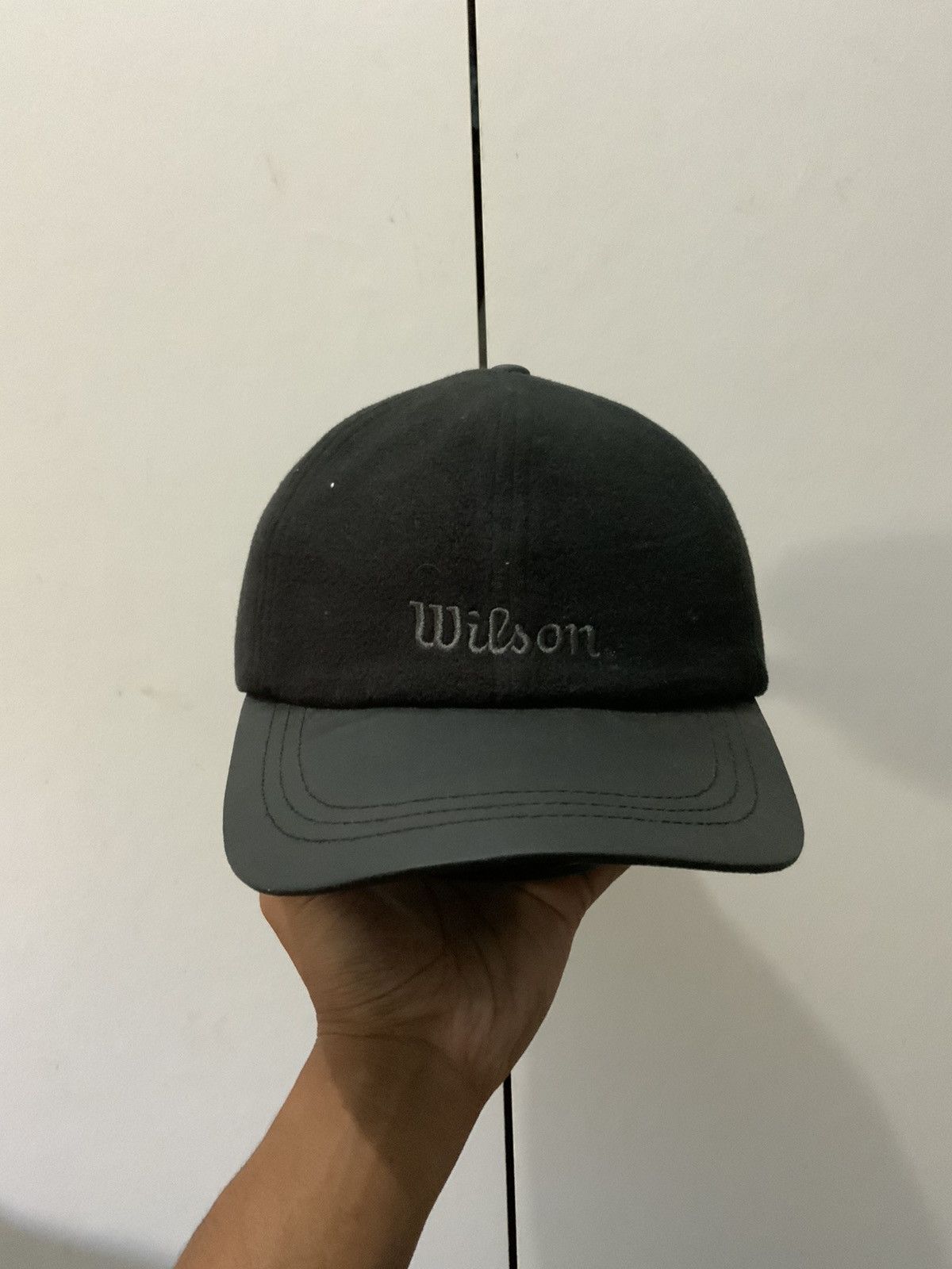 Wilson Wilson Wool Black Archive Hat Size ONE SIZE - 1 Thumbnail
