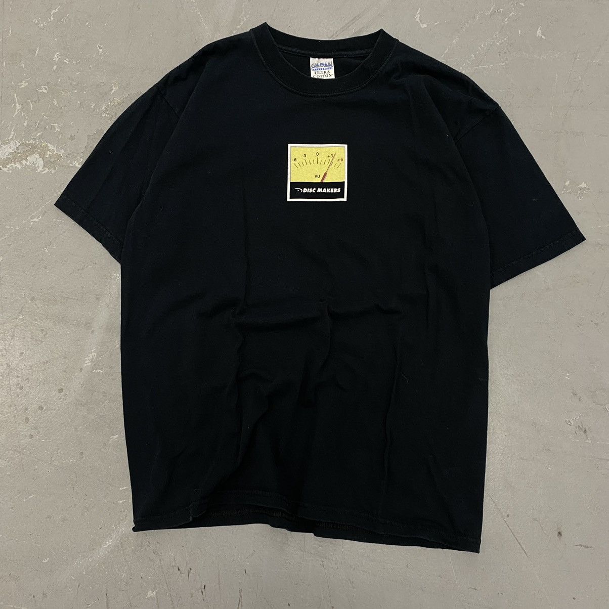 Japanese Brand × Vintage Vtg Y2K Disk Makers Box Logo VU Meter Tee Older Brother Size US L / EU 52-54 / 3 - 2 Thumbnail