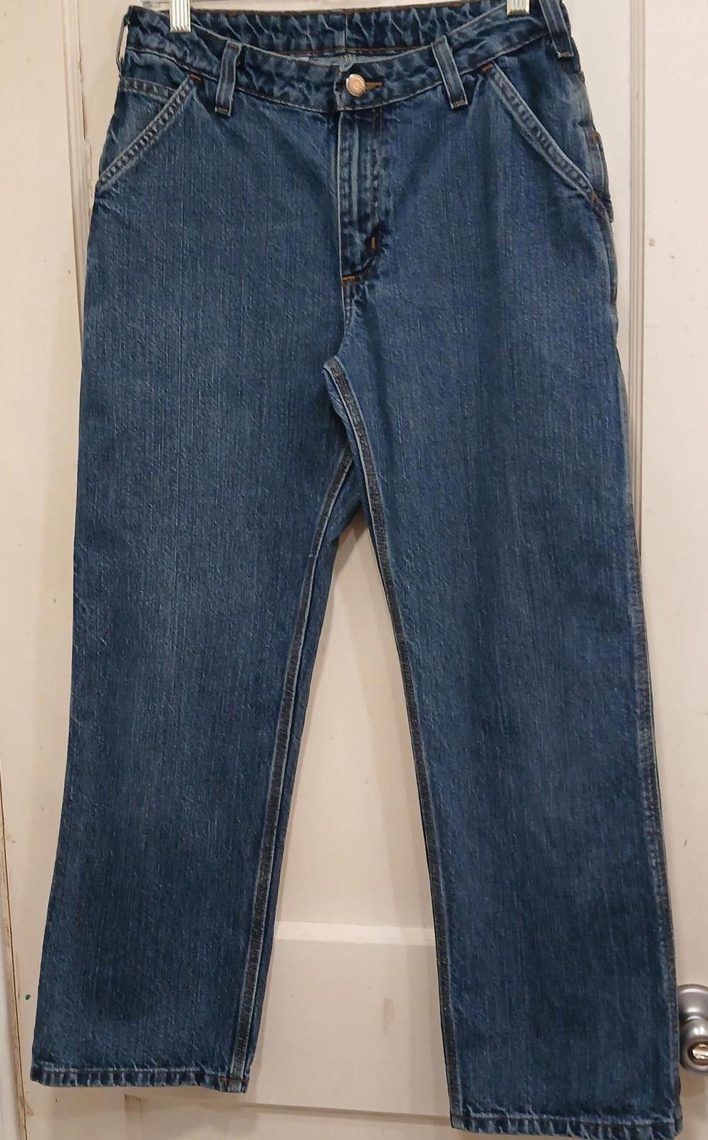 Carhartt Carhartt Women's Loose Fit Carpenter Denim Jeans Size 6 Size 28" / US 6 / IT 42 - 3 Thumbnail