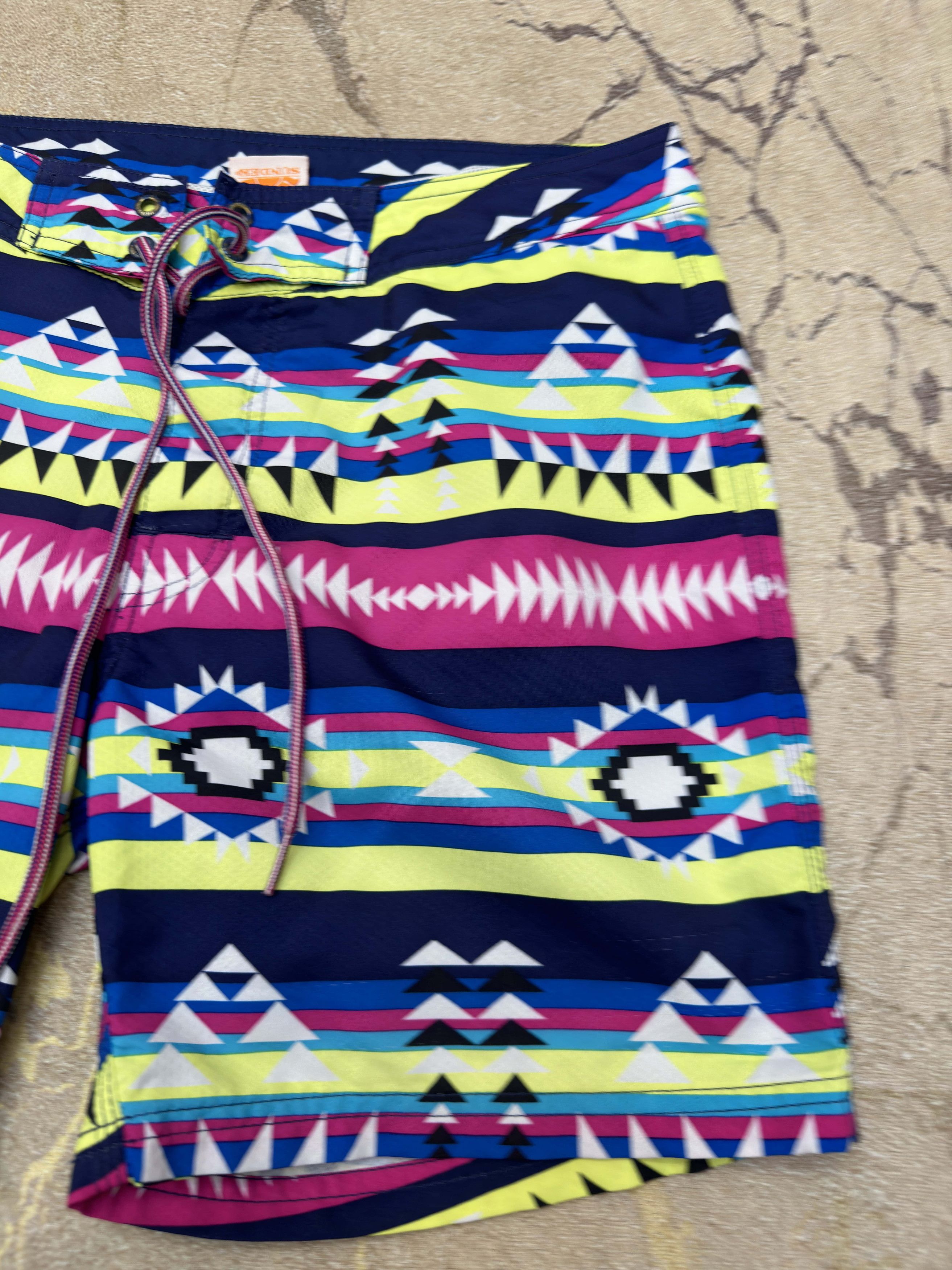 Sundek Roman Style Sundek 29 Beach Shorts Trunks Bath Suit size 29 Size US 29 - 15 Thumbnail