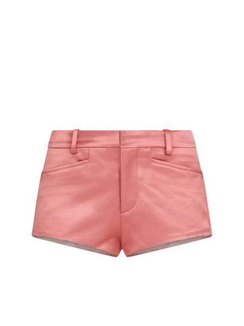 Tom Ford o1w1db10525 SH0054 Lustrous Mini Short in Pink Size 28" / US 6 / IT 42 - 1 Preview