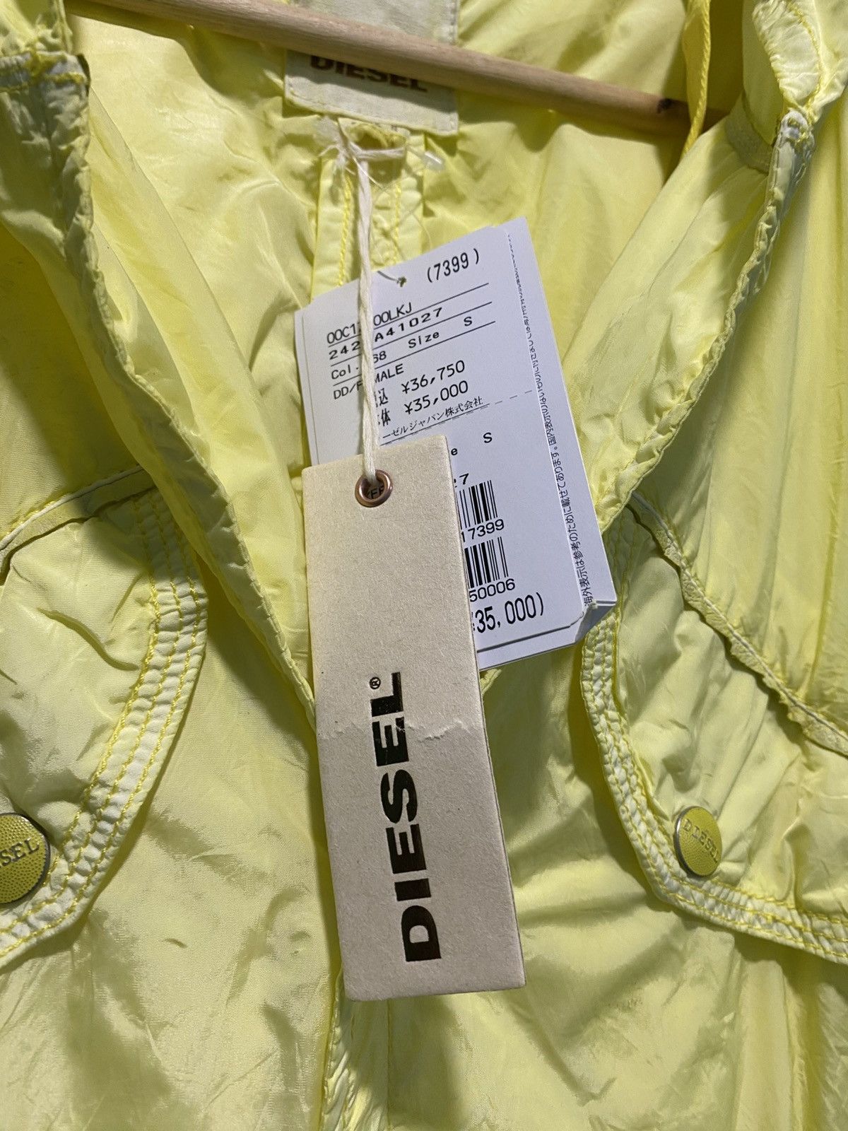 Diesel Diesel Gold Label Fishtail Lightweight Jacket NOS Size S / US 4 / IT 40 - 8 Thumbnail