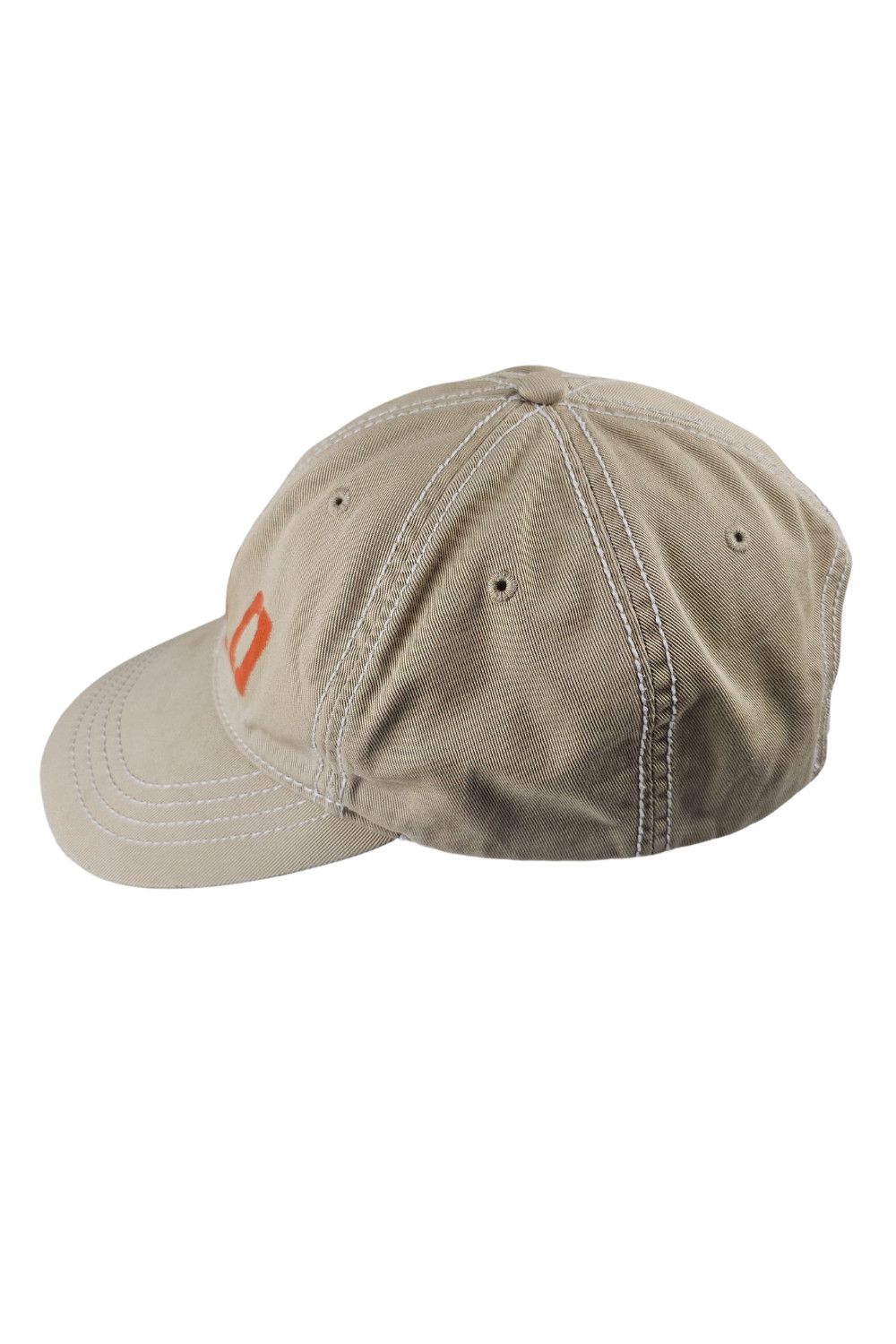 Polo Ralph Lauren 1998 Polo RL Stencil Logo Cap – Khaki Twill (Made in Taiwan) Size ONE SIZE - 7 Thumbnail