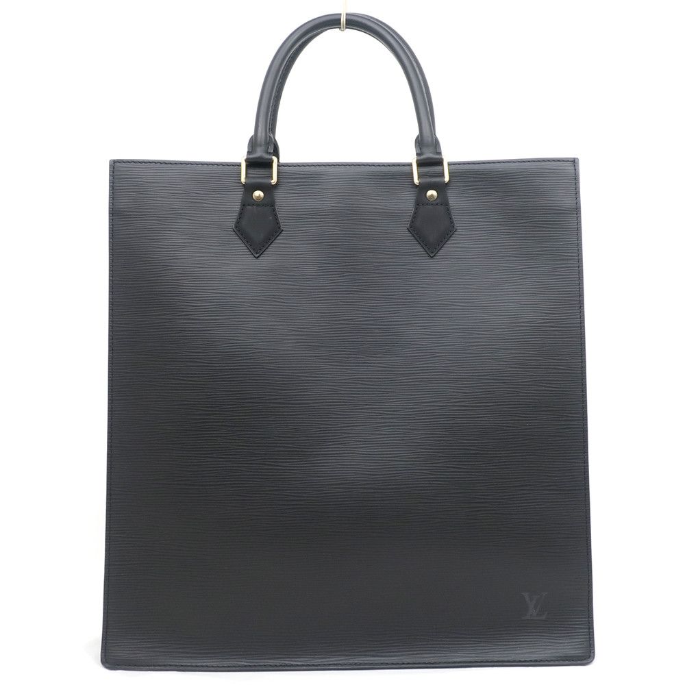 Louis Vuitton Sac Plac Tote Epi Leather Black