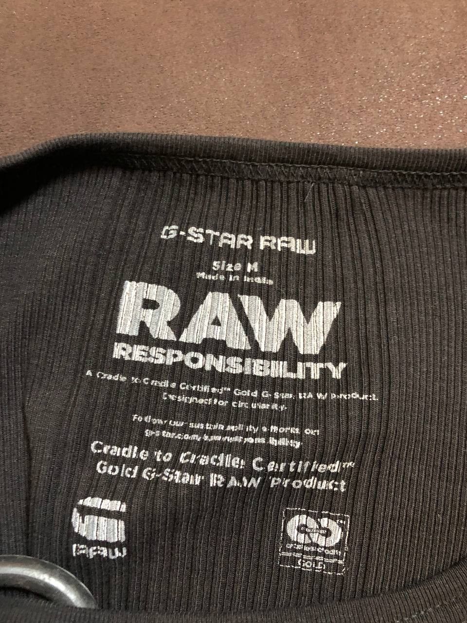 G-Star G-Star RAW Slim Rib Boatneck Long Sleeve Top Size M / US 6-8 / IT 42-44 - 2 Thumbnail