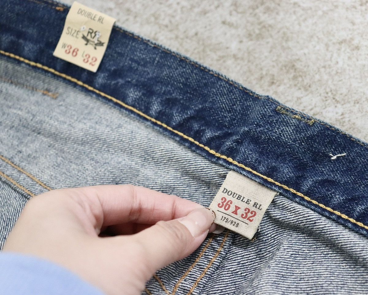 Ralph Lauren Ralph Lauren RRL 5 pocket jeans Double RL，W36L32 Size US 36 / EU 52 - 15 Thumbnail
