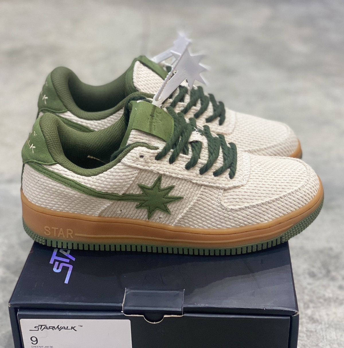 STARWALK starwalk hemp 9 10 11 samba virgil sneakers RARE nike jordan Size US 9 / EU 42 - 4 Thumbnail