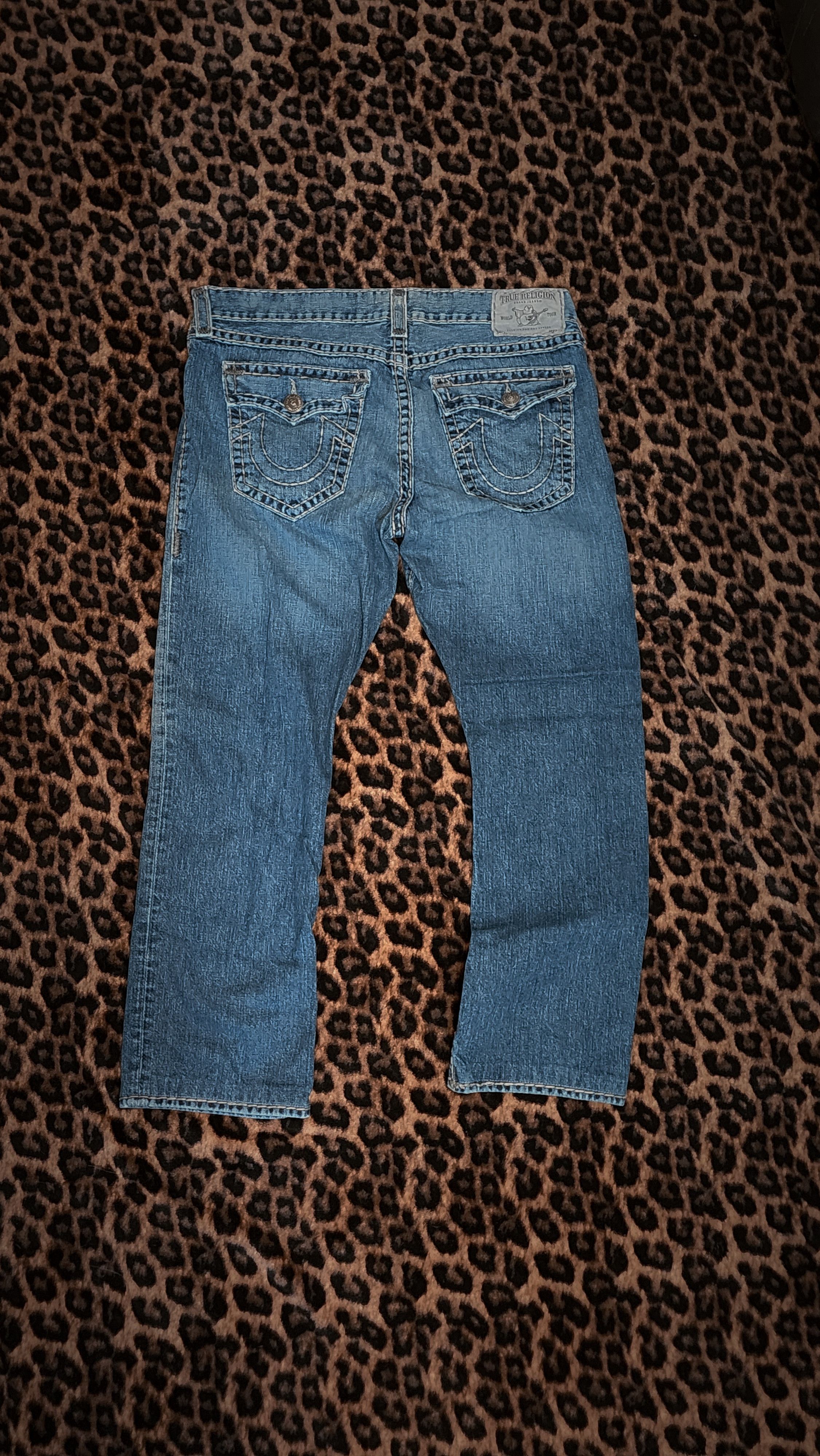 True Religion True Religion Super T Vintage Jeans Size US 36 / EU 52 - 1 Thumbnail