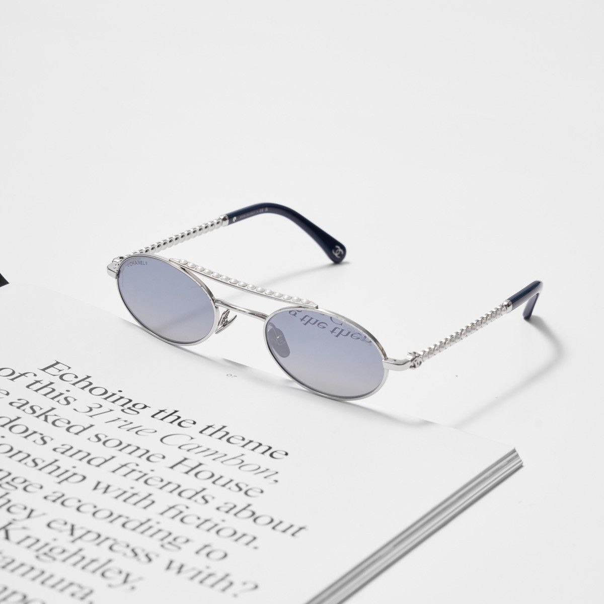 Chanel CHANEL 0CH4297H C1351G SUNGLASSES Size ONE SIZE - 1 Thumbnail